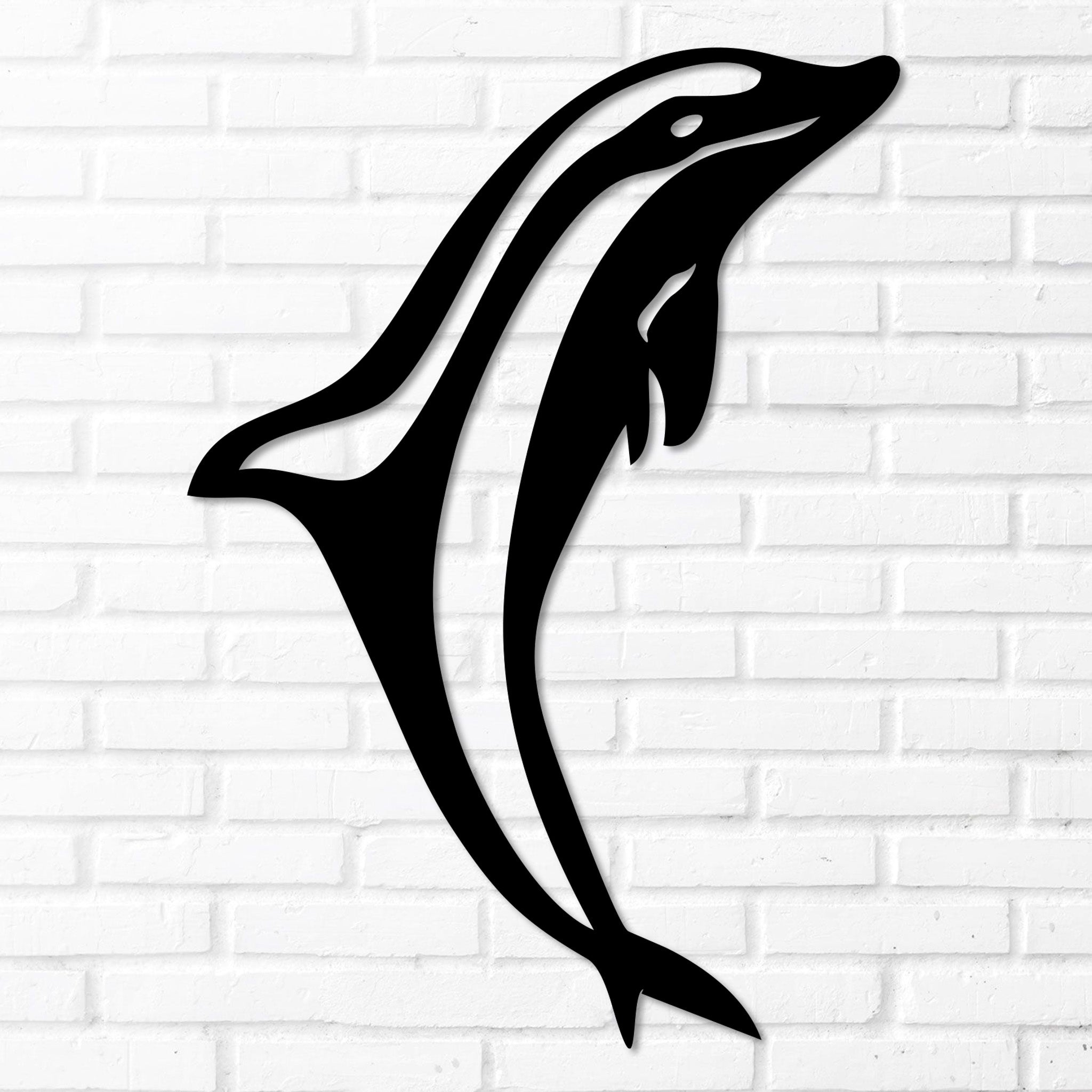 Dolphin Metal Wall Art
