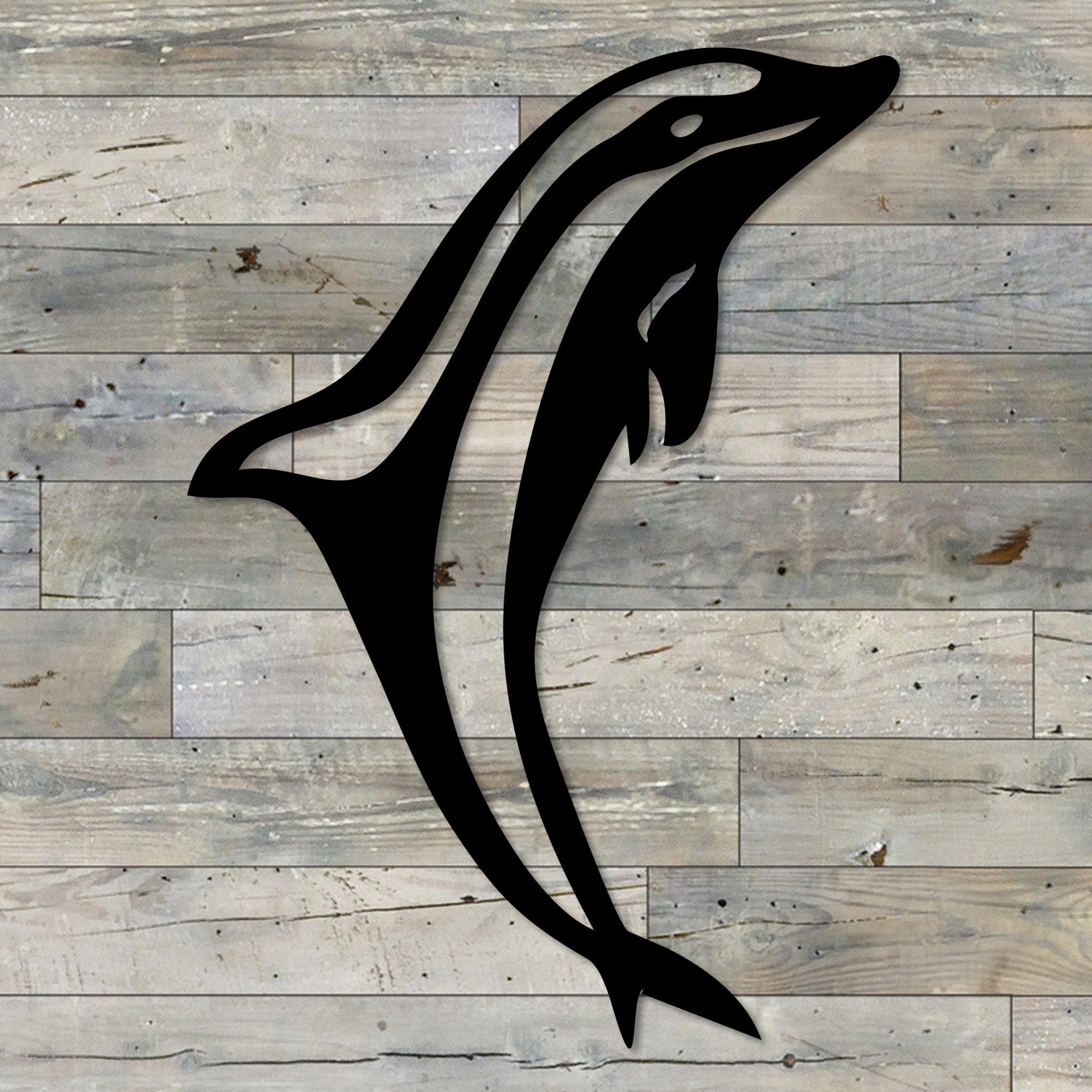 Dolphin Metal Wall Art