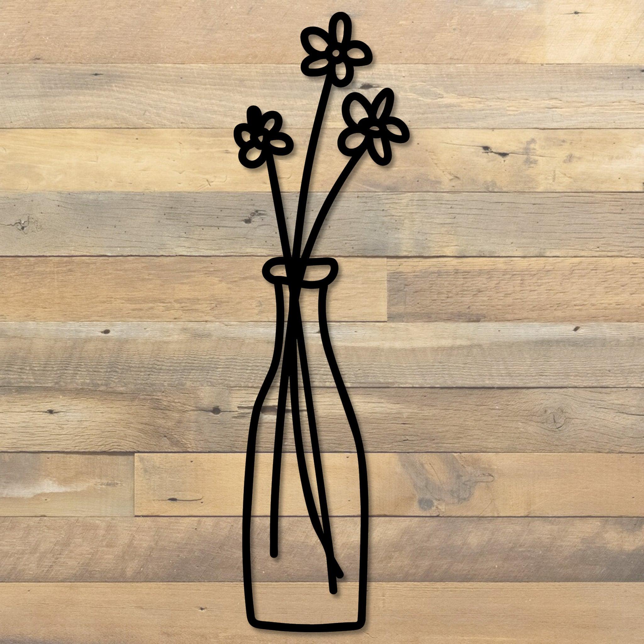 Flowers Metal Wall Decor 7