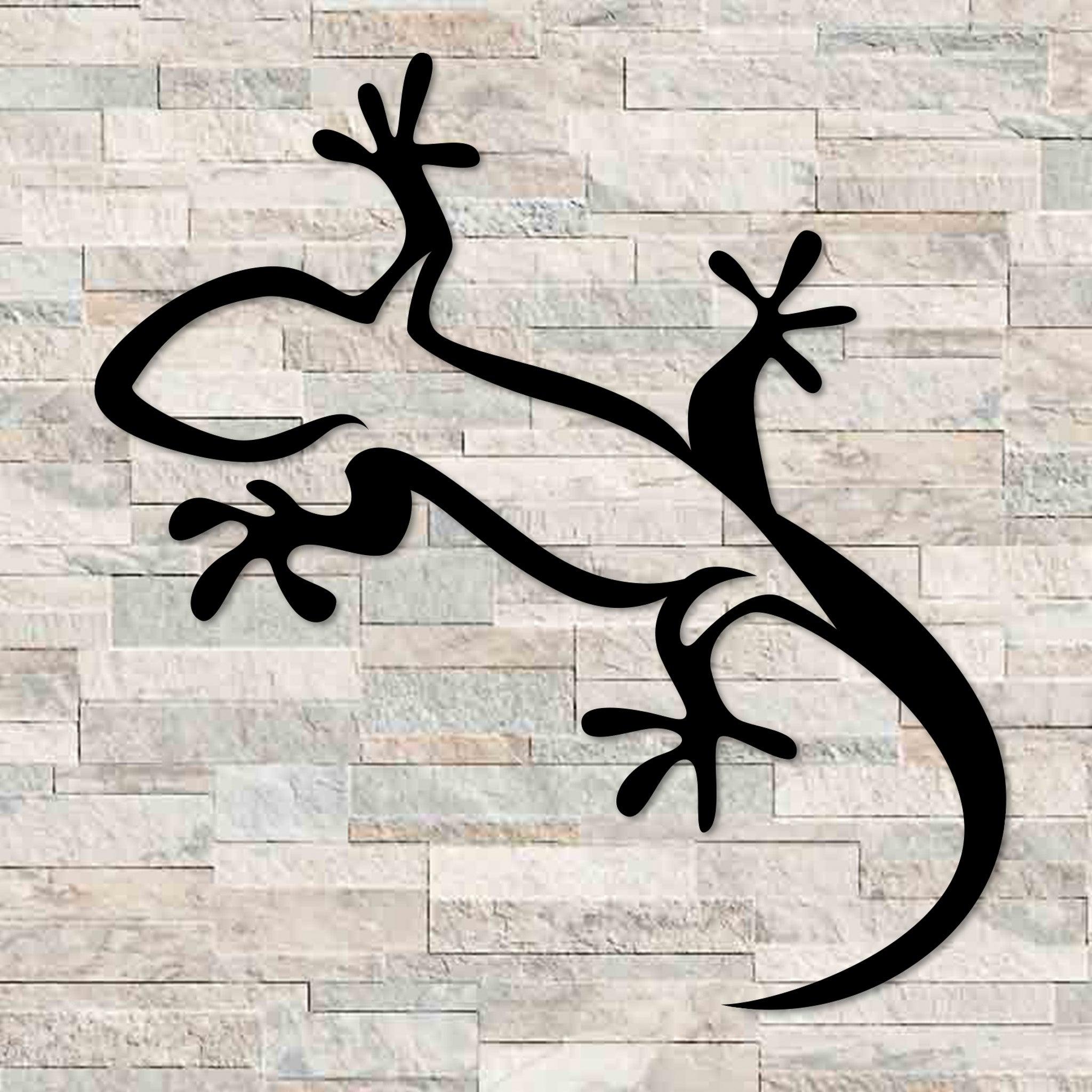 Gecko Metal Wall Decor 6
