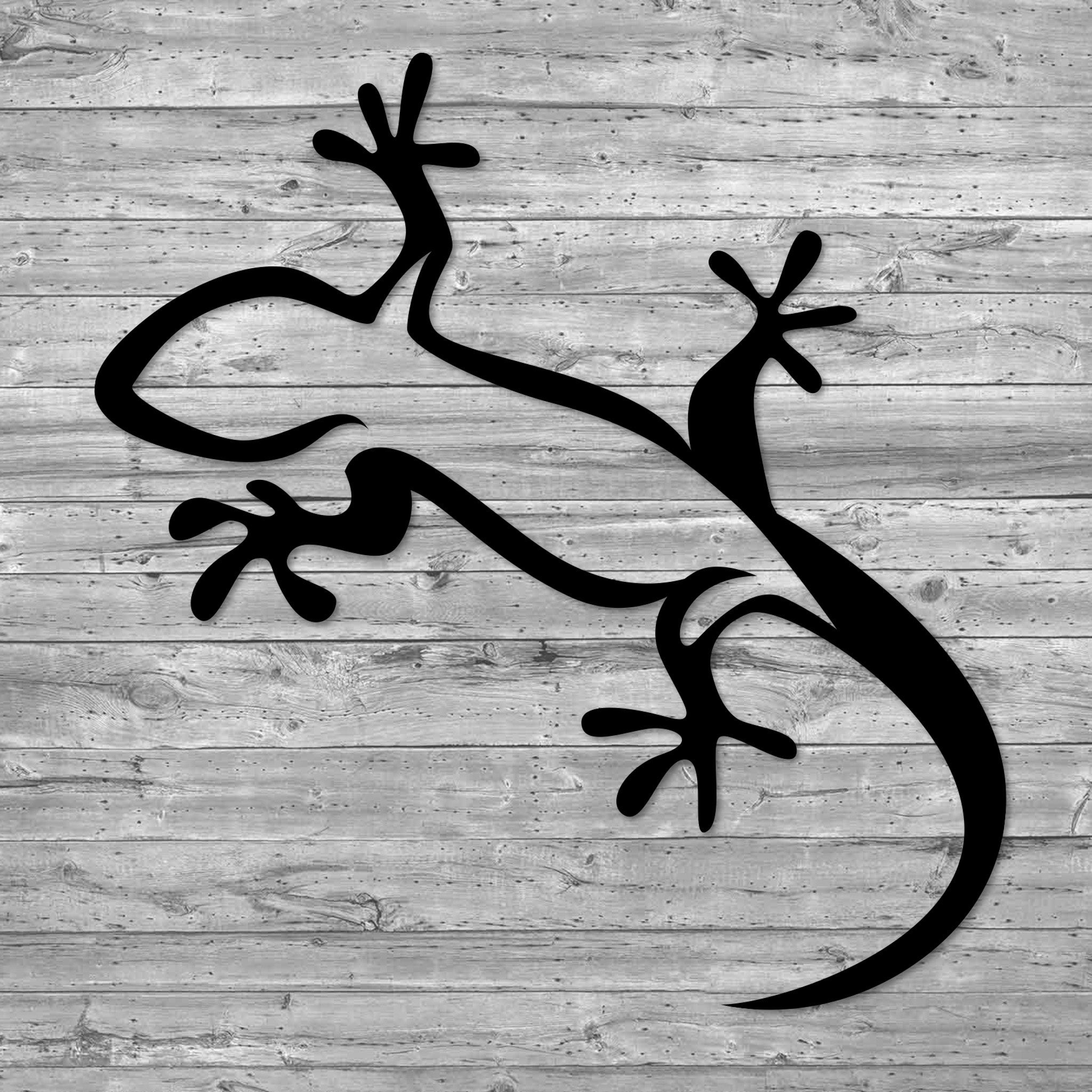 Todd Ofenbeck Gecko Metal Wall Decor 6