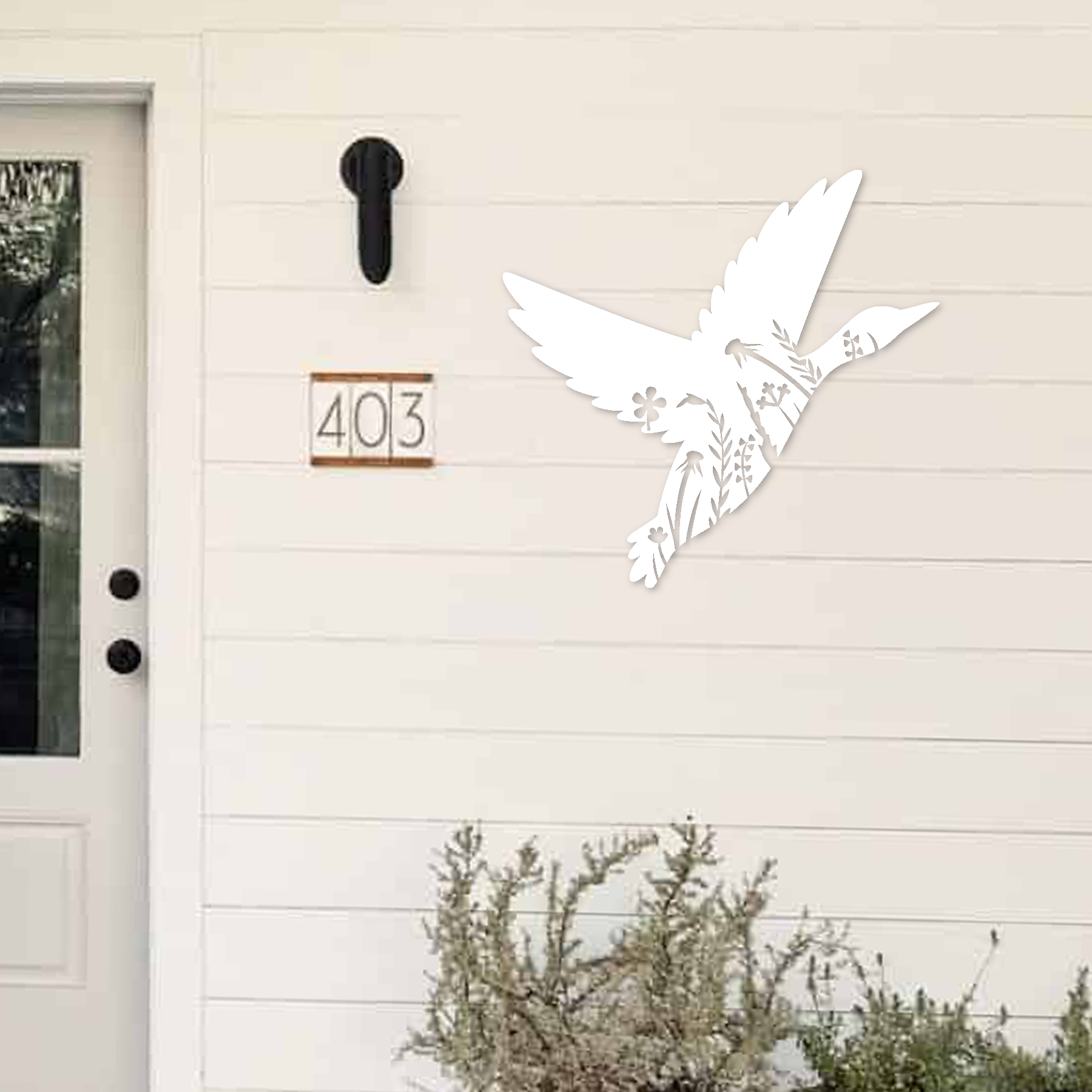 Flying Floral Duck
