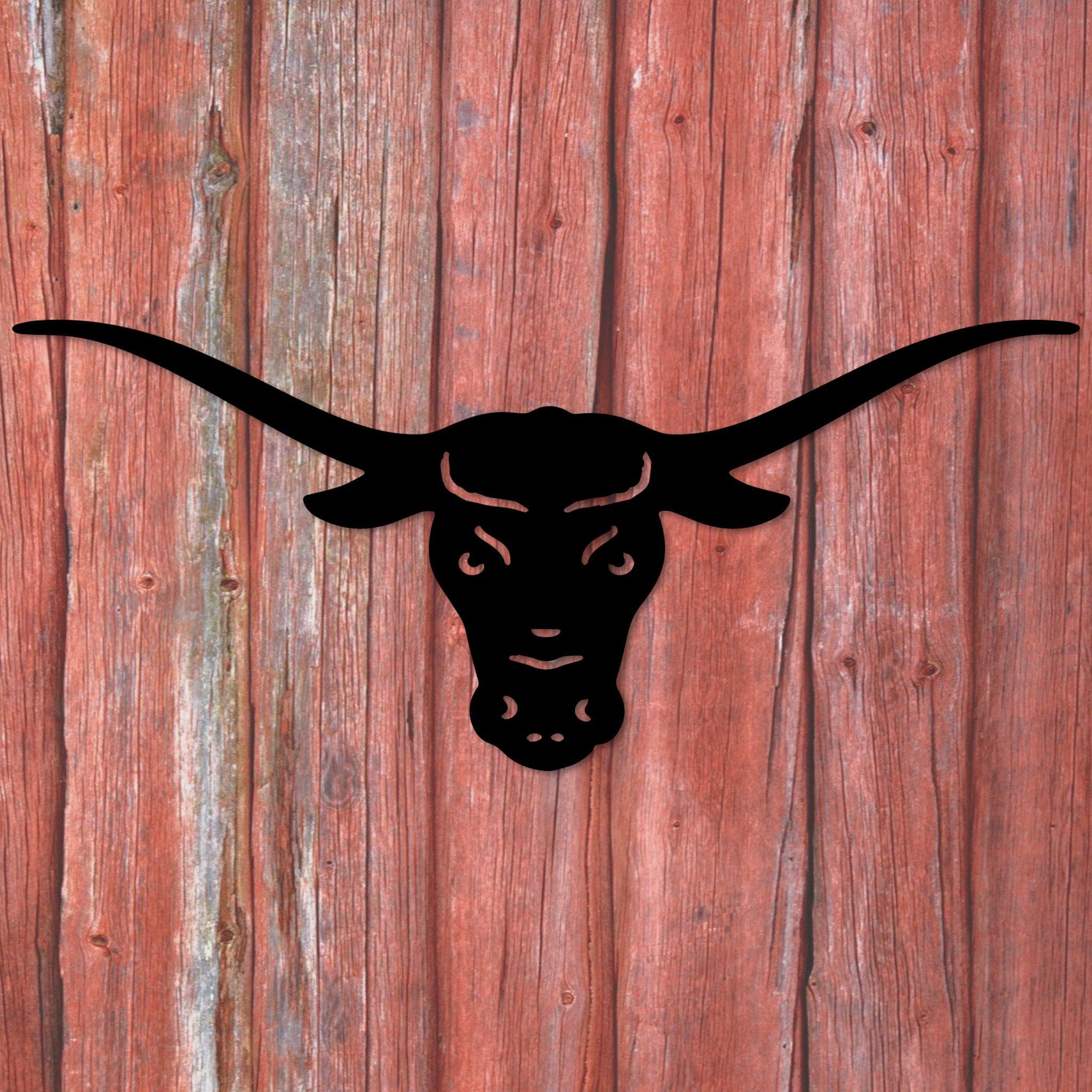 Longhorn Metal Wall Art