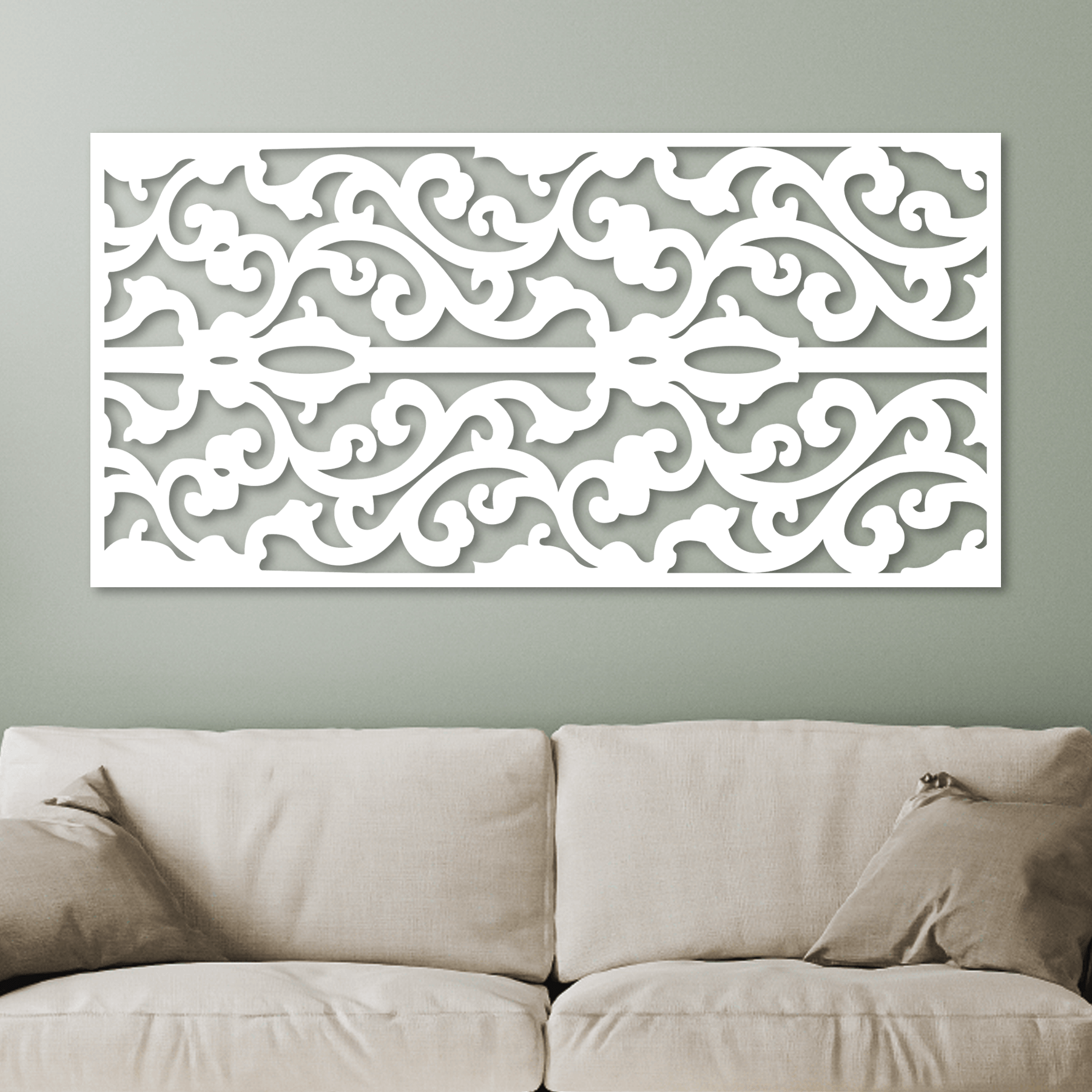 Scrollwork Decorative Wall Panel