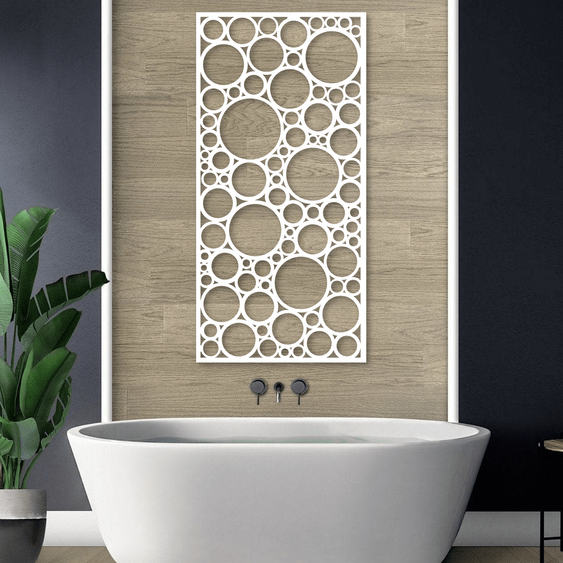 Circle Pattern Decorative Wall Panel
