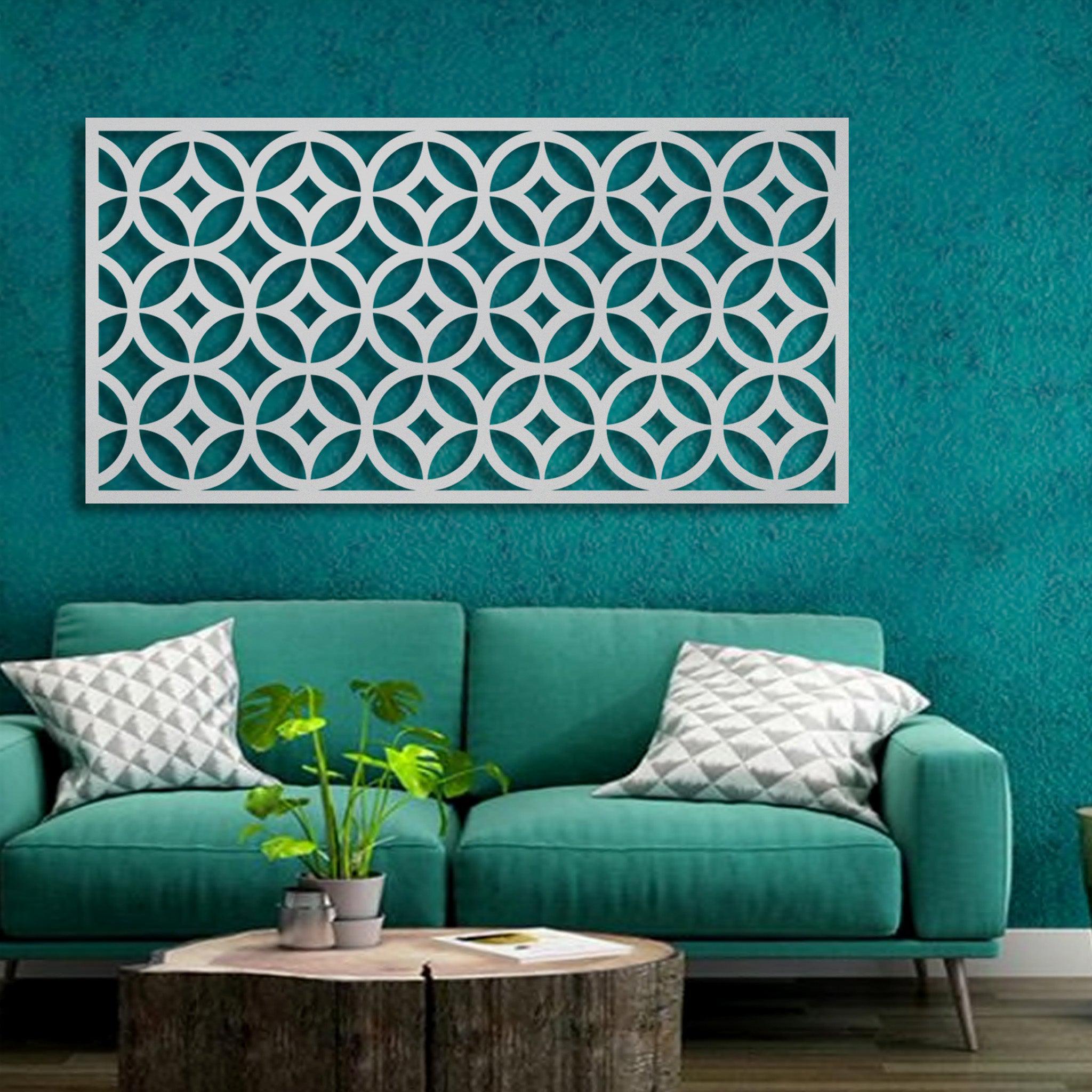 Mid Century Modern Metal Screen & Wall Panel
