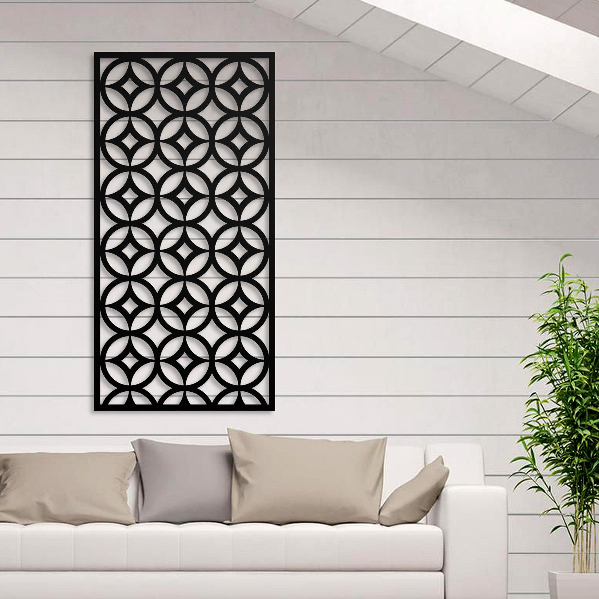 Mid Century Modern Metal Screen & Wall Panel