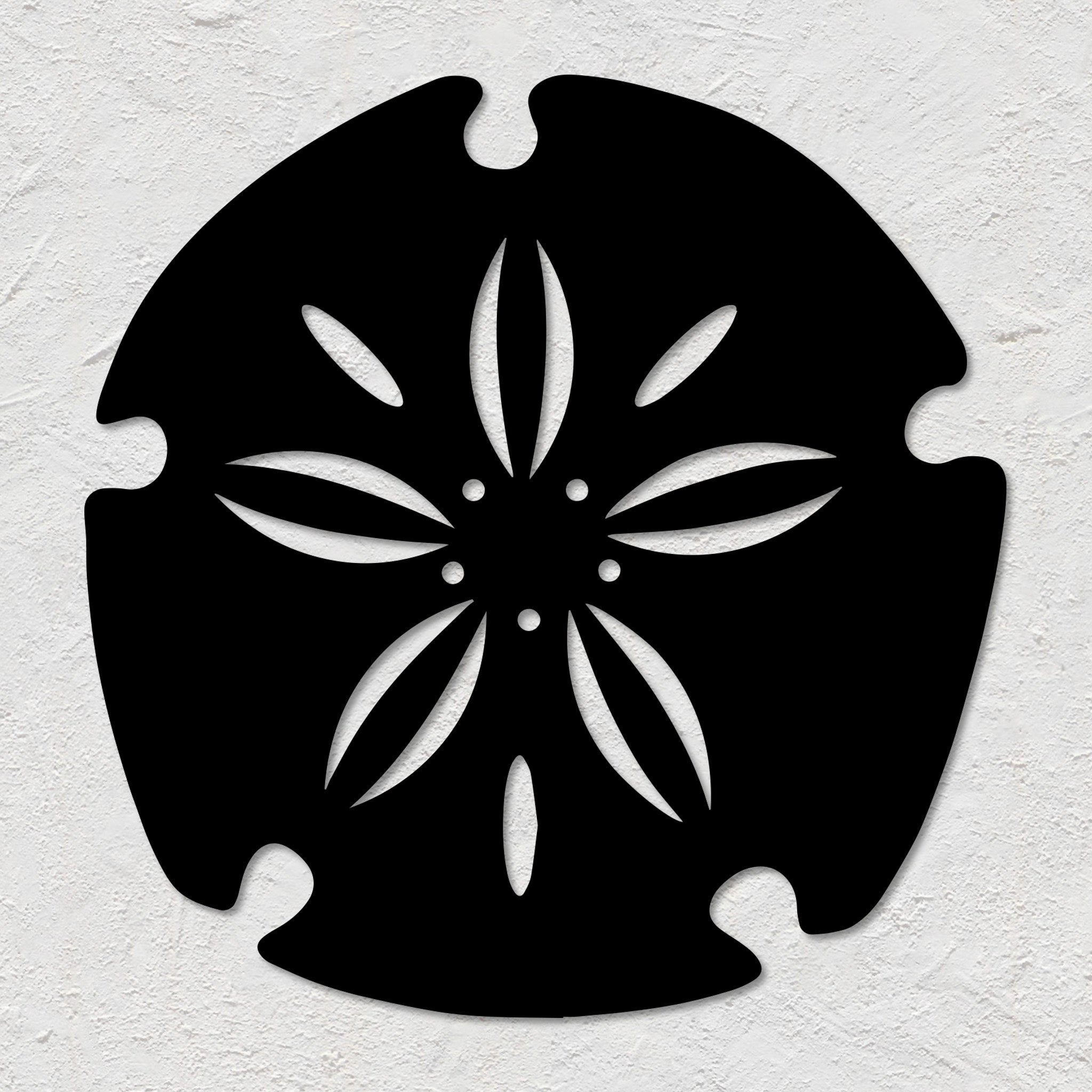 Sand Dollar Metal Wall Decor