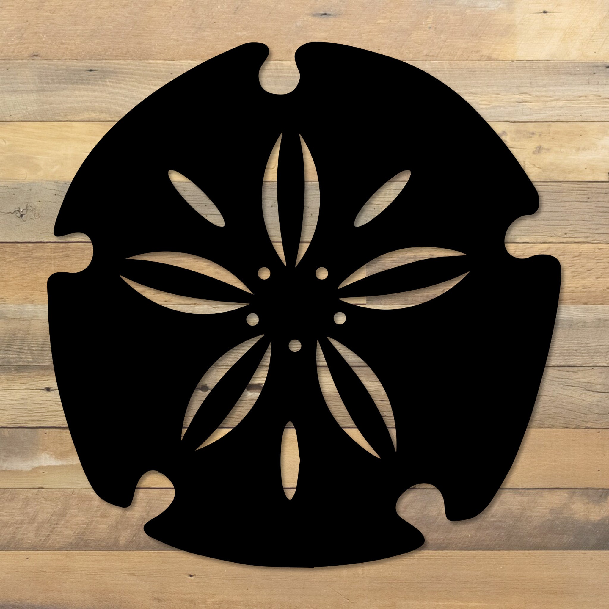 Sand Dollar Metal Wall Decor