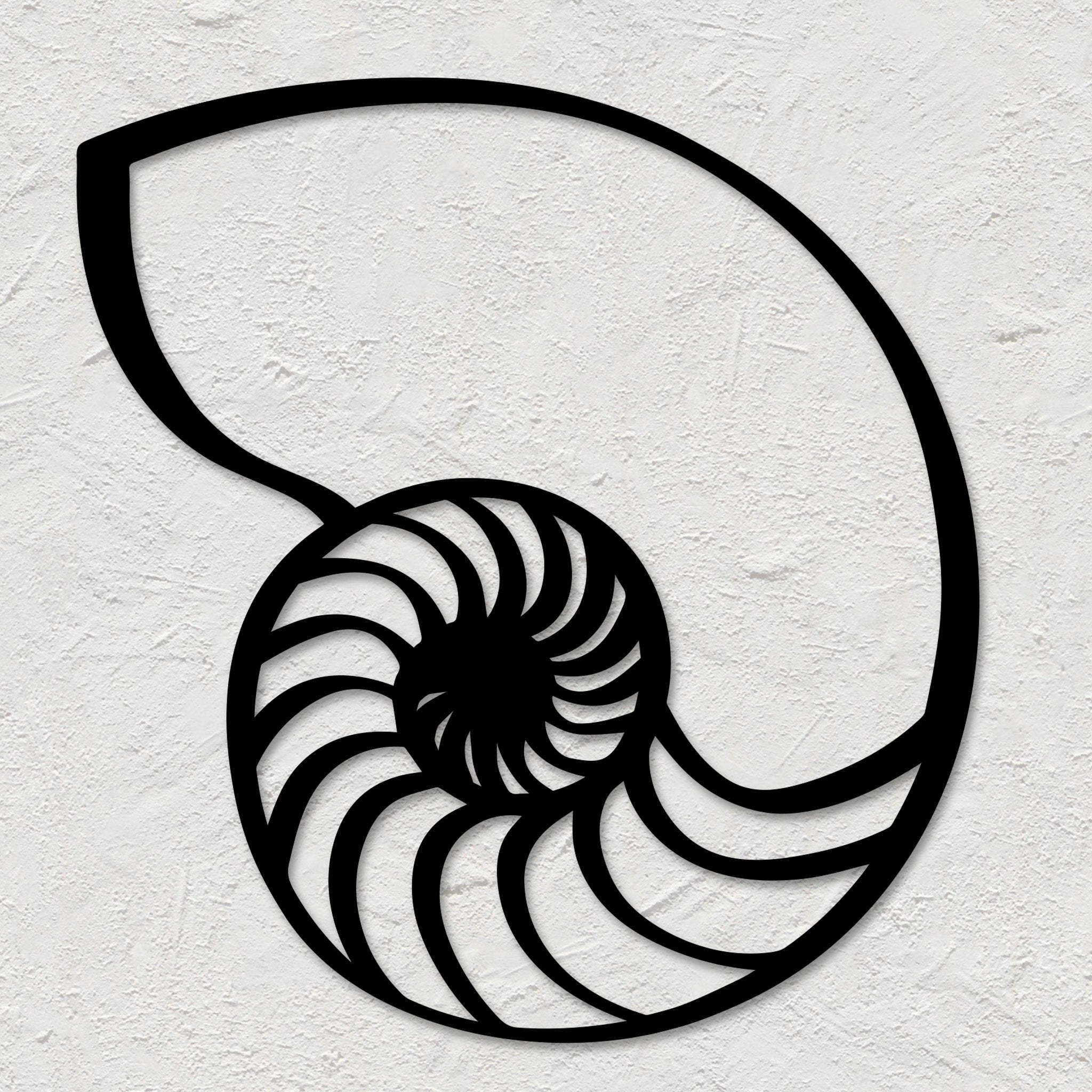 Sea Shell Metal Wall Art
