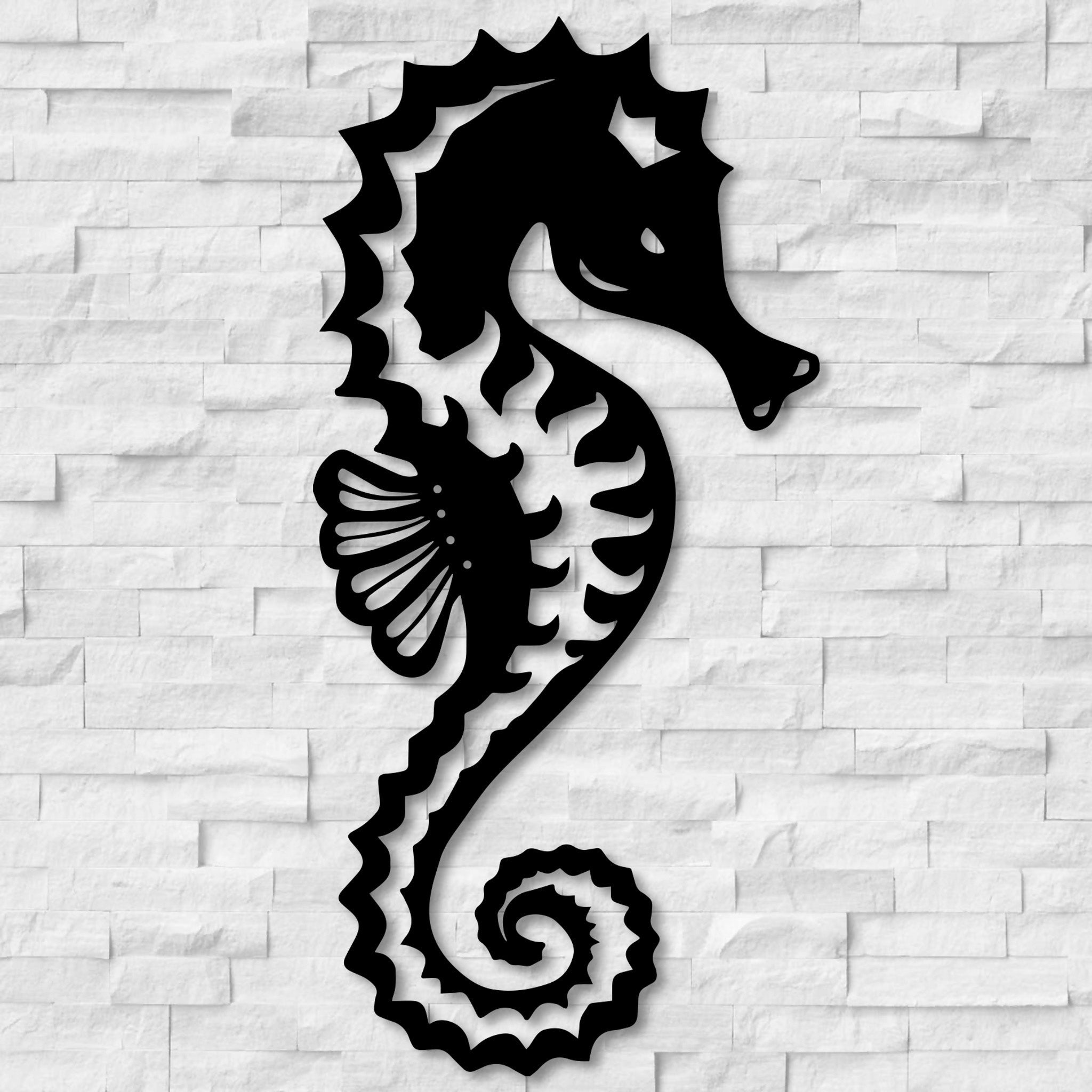 Seahorse Metal Wall Decor 2