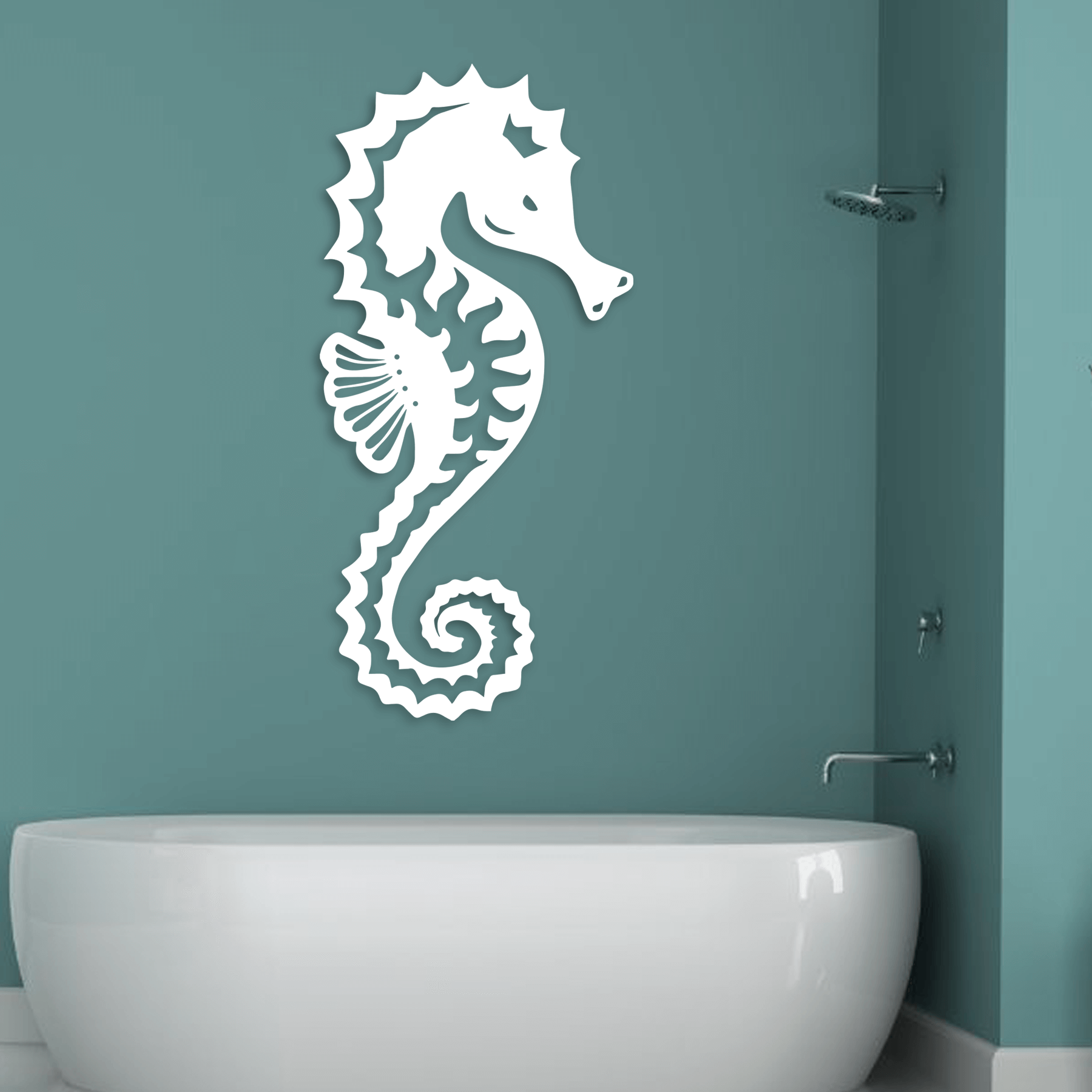 Seahorse Metal Wall Decor 2