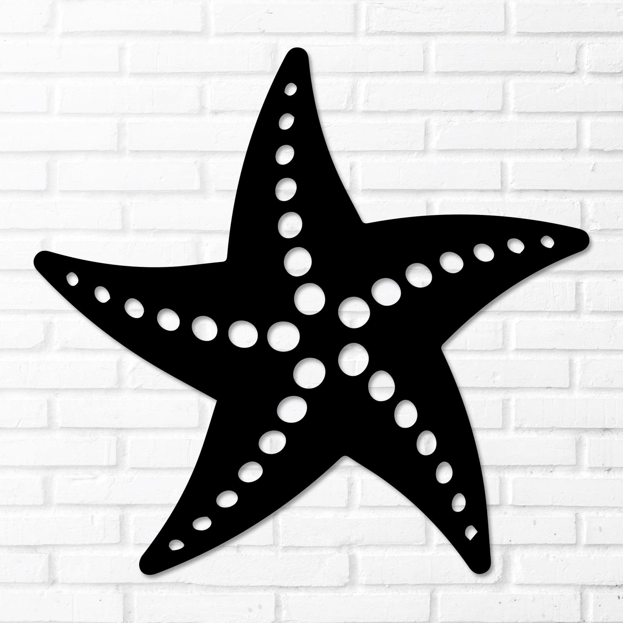 Starfish Metal Wall Decor