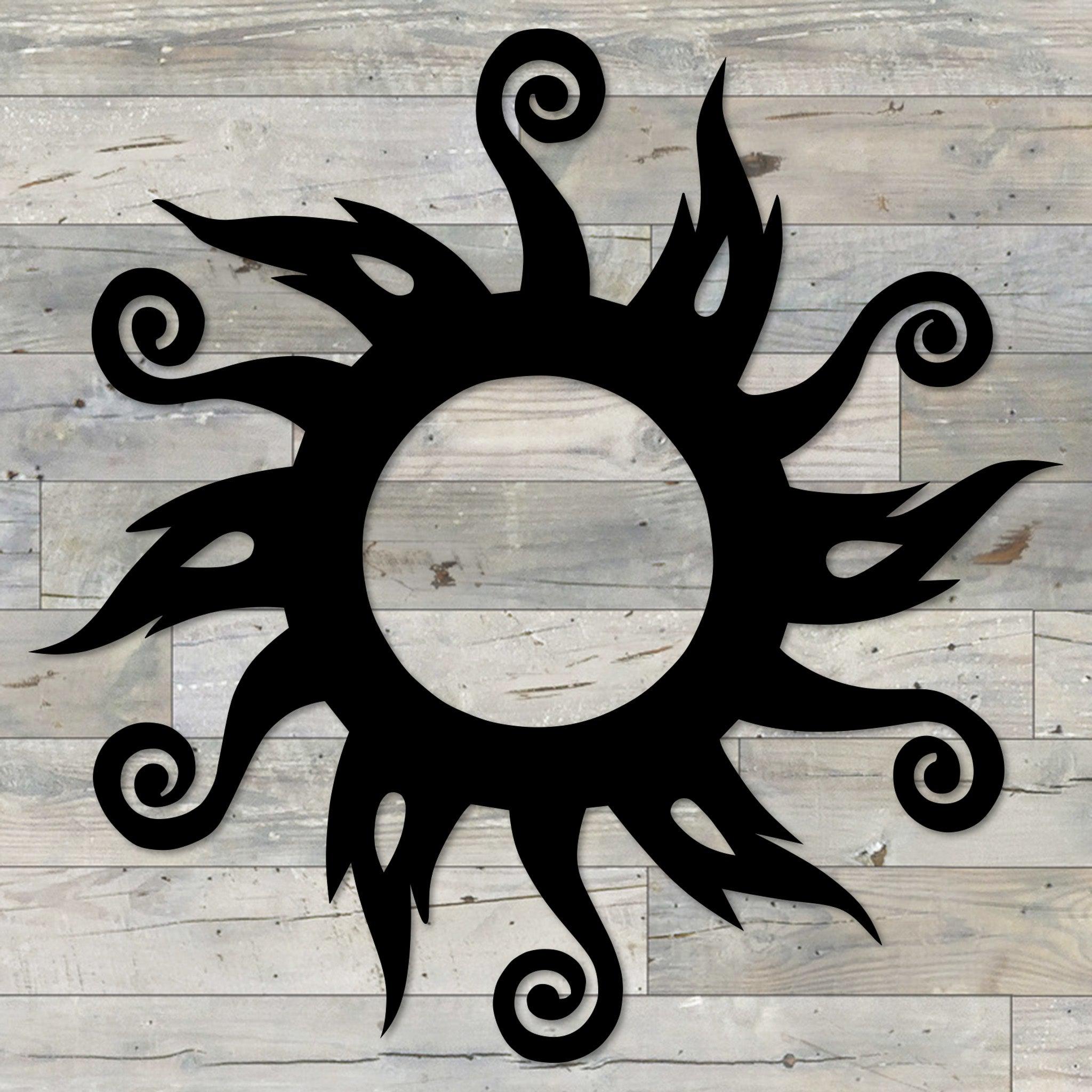 Metal Sun Art