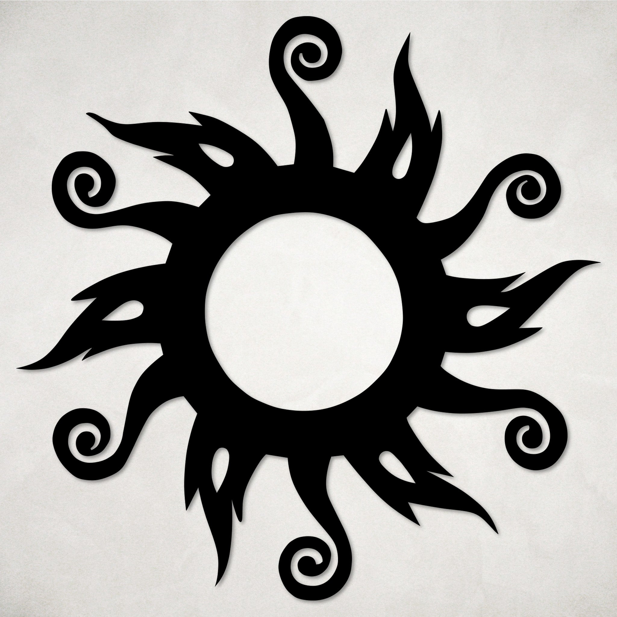 Metal Sun Art