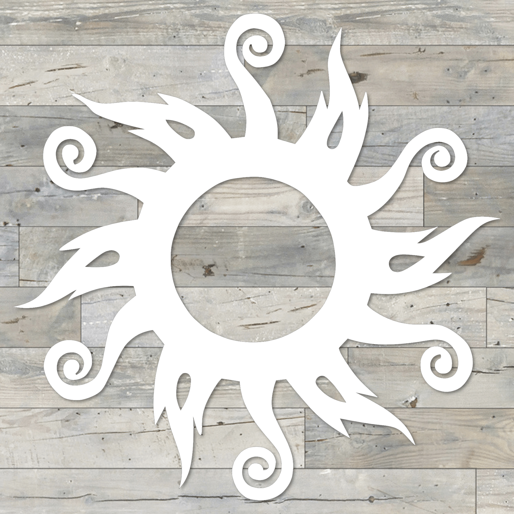 Metal Sun Art