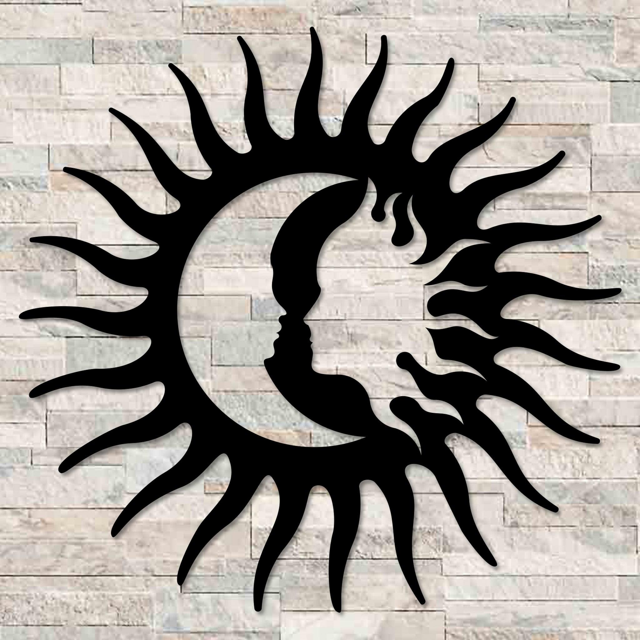 Sun & Moon Wall Decor