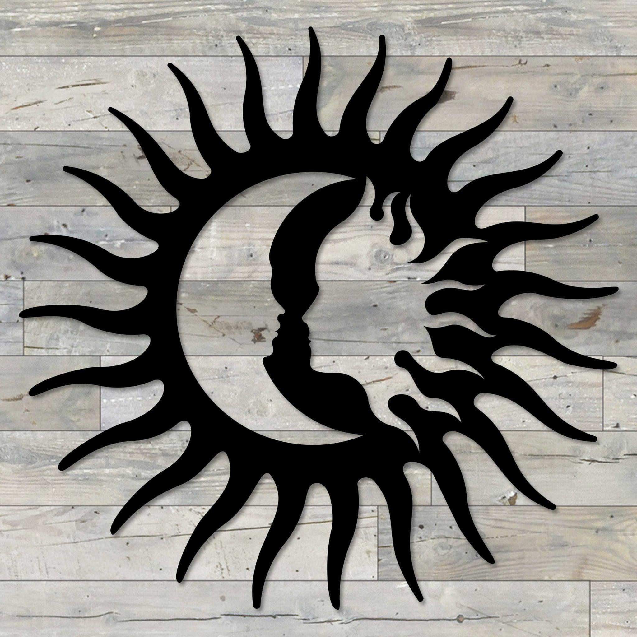 Sun & Moon Wall Decor