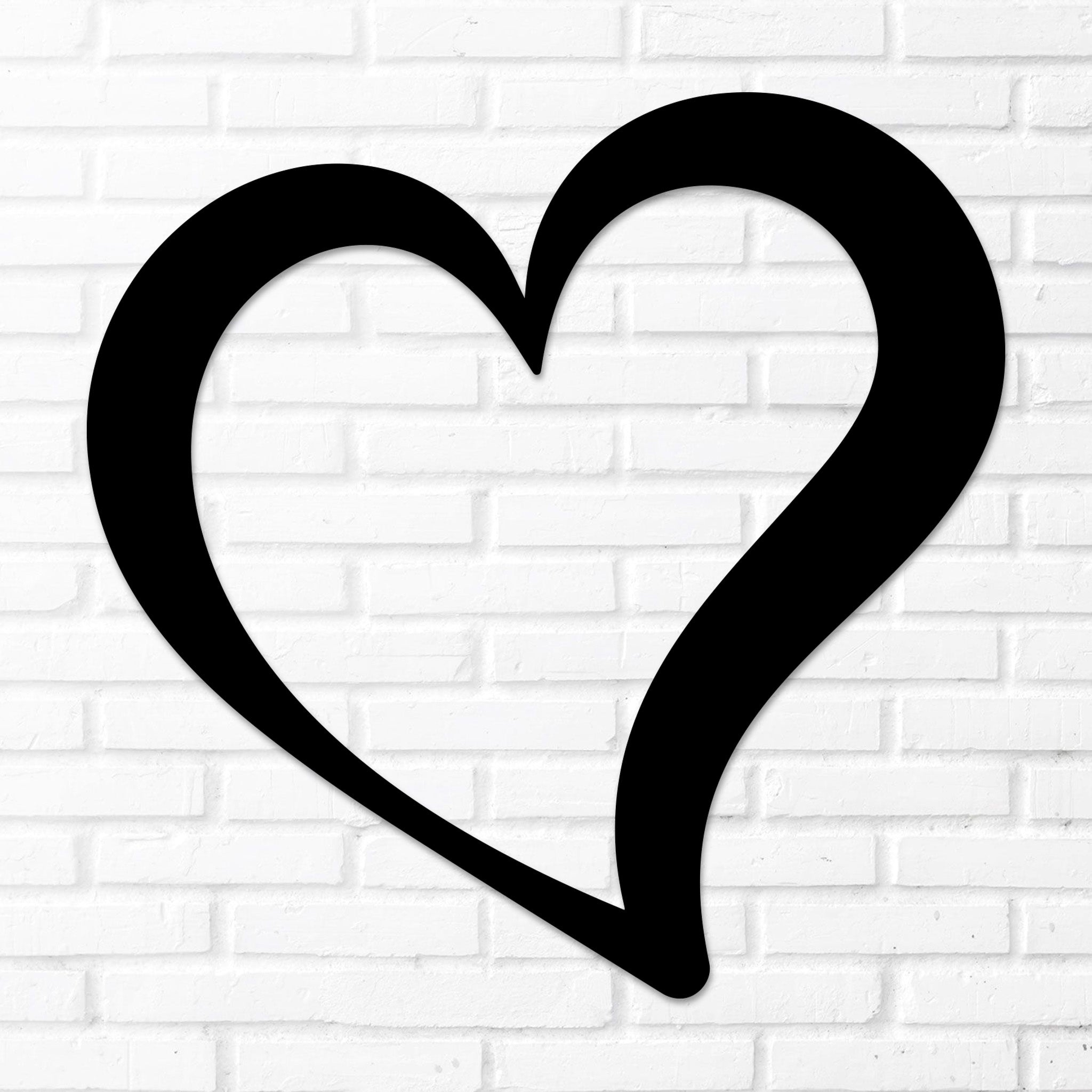 Heart Metal Wall Decor