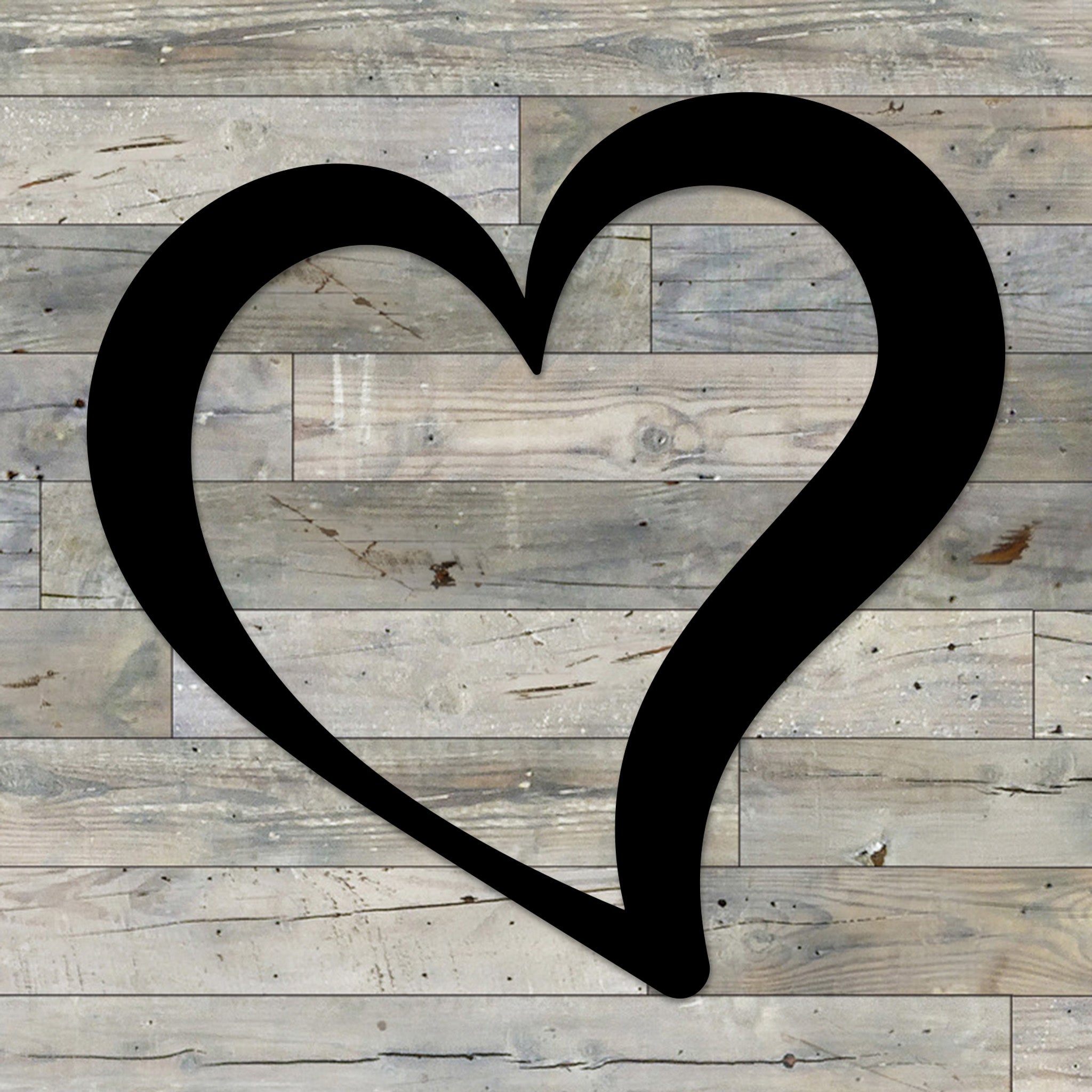 Heart Metal Wall Decor