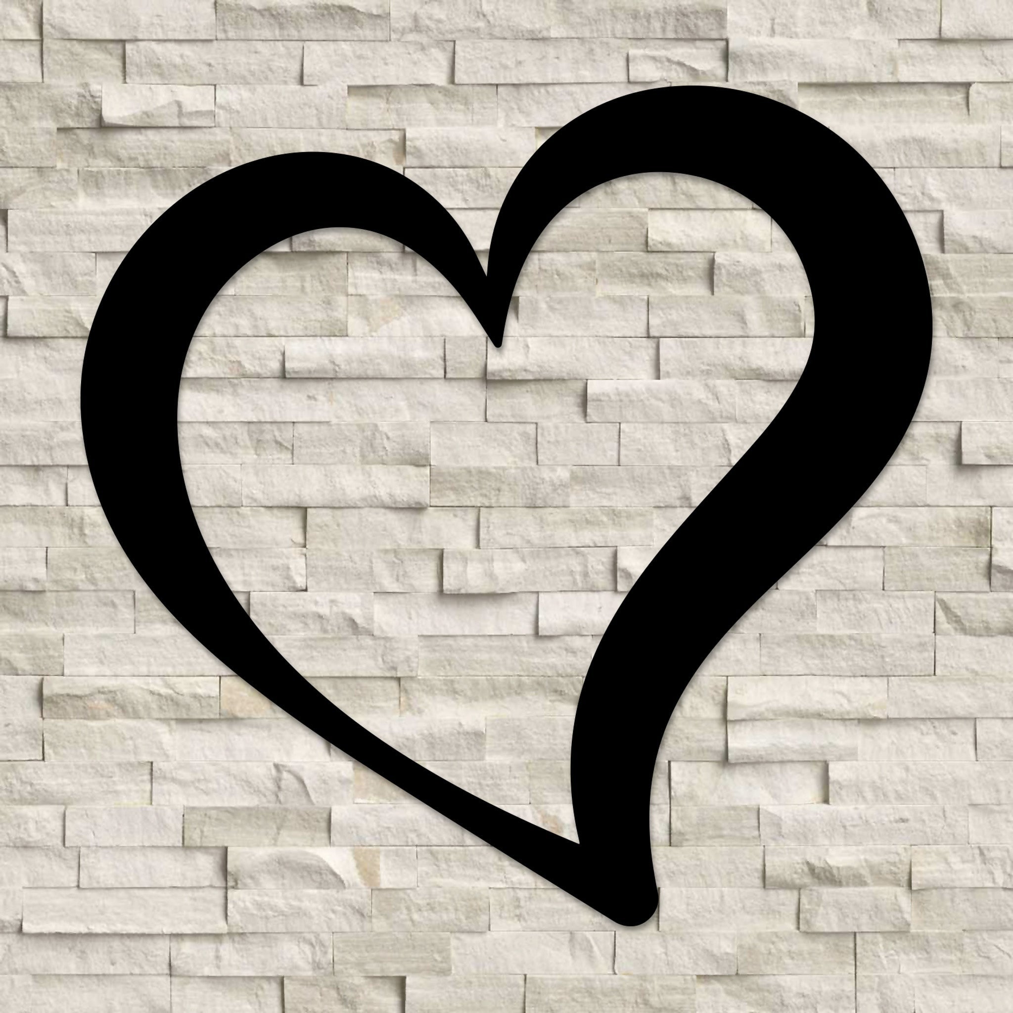 Heart Metal Wall Decor