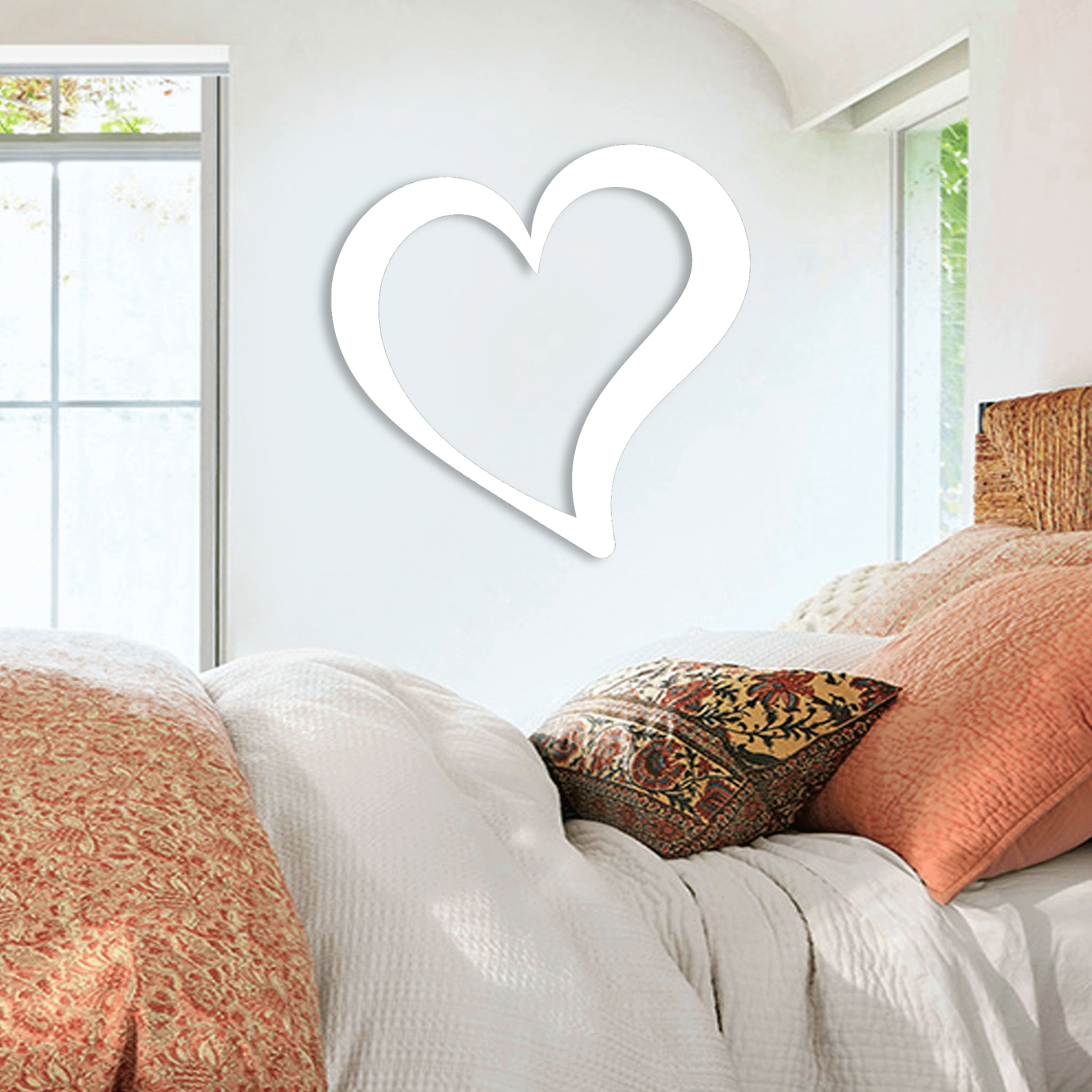 Heart Metal Wall Decor