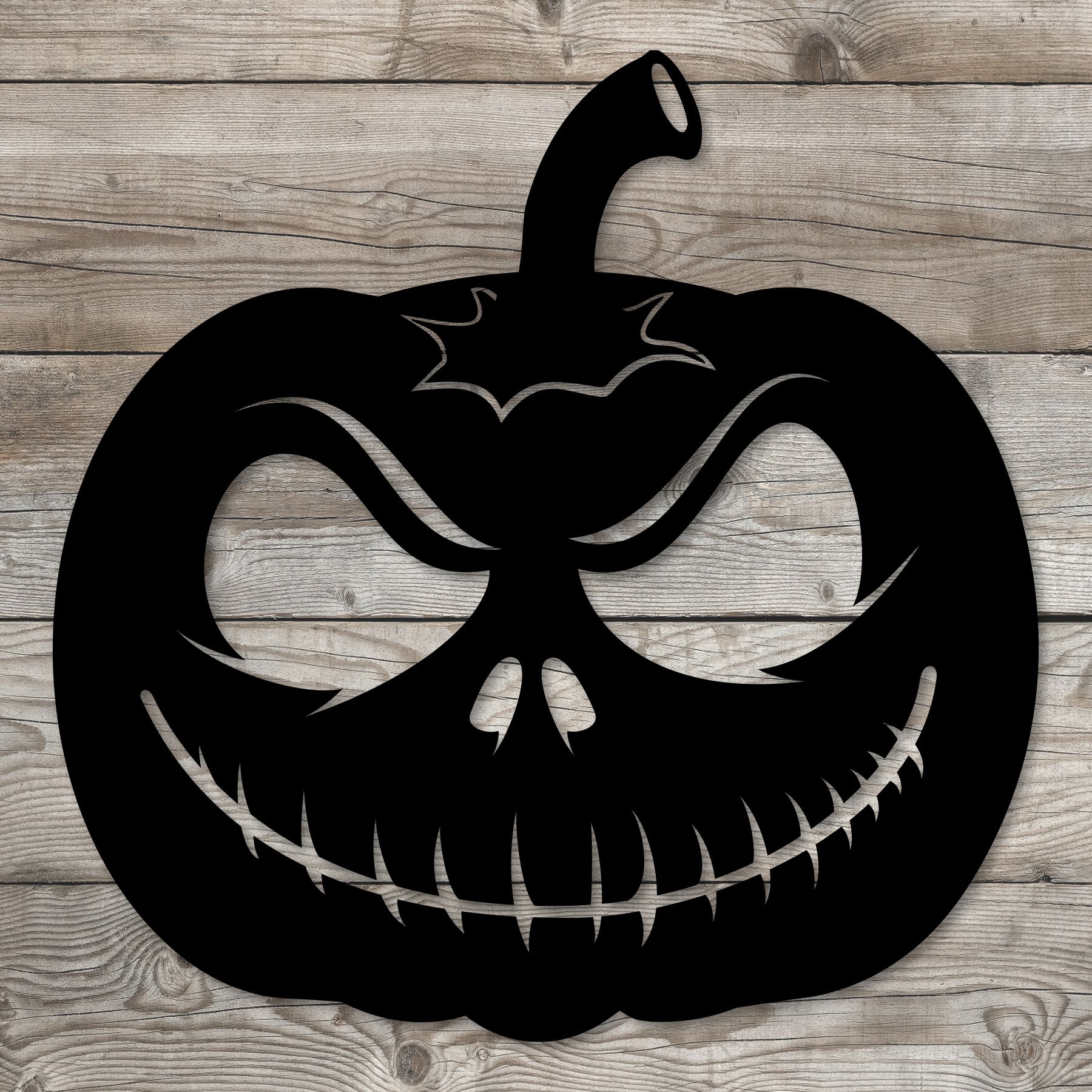 Halloween Pumpkin Metal Wall Decor