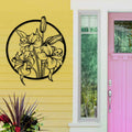 Daylilies Metal Wall Art