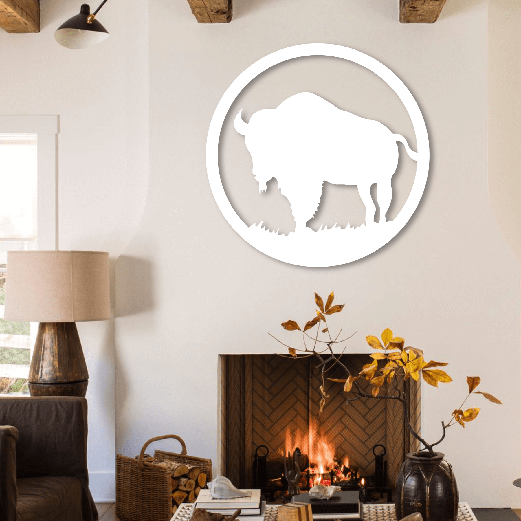 Buffalo Metal Wall Décor
