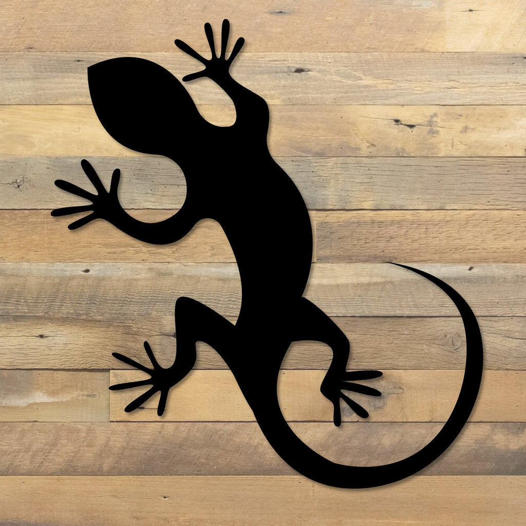 Gecko Metal Wall Art