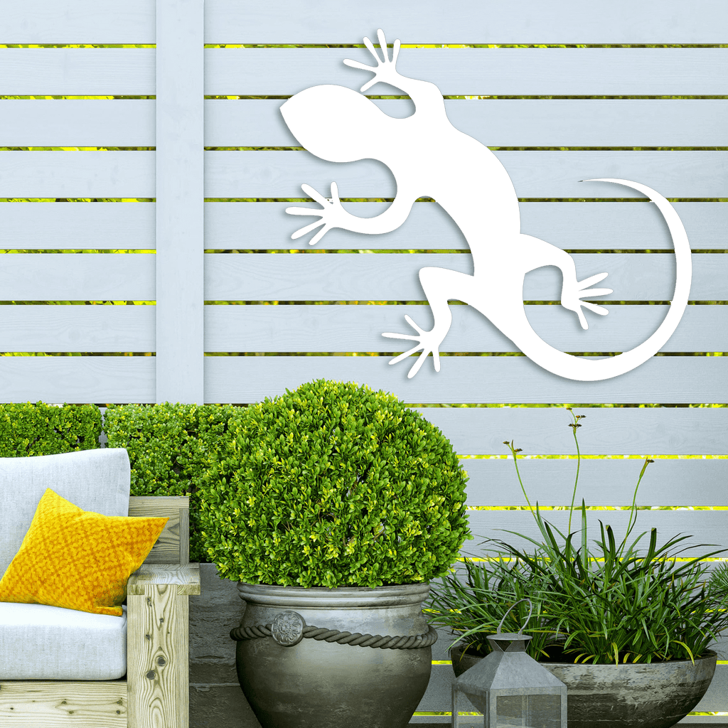 Gecko Metal Wall Art