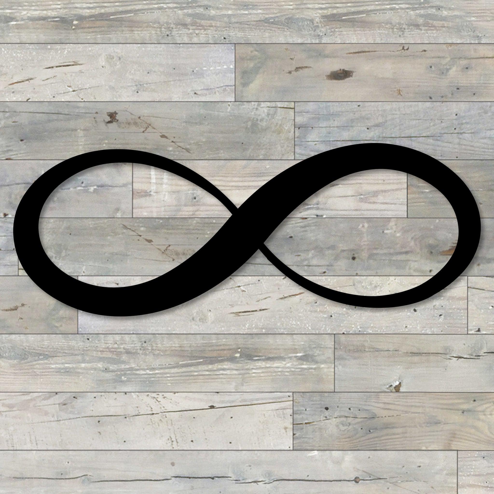 Infinity Symbol Metal Wall Art