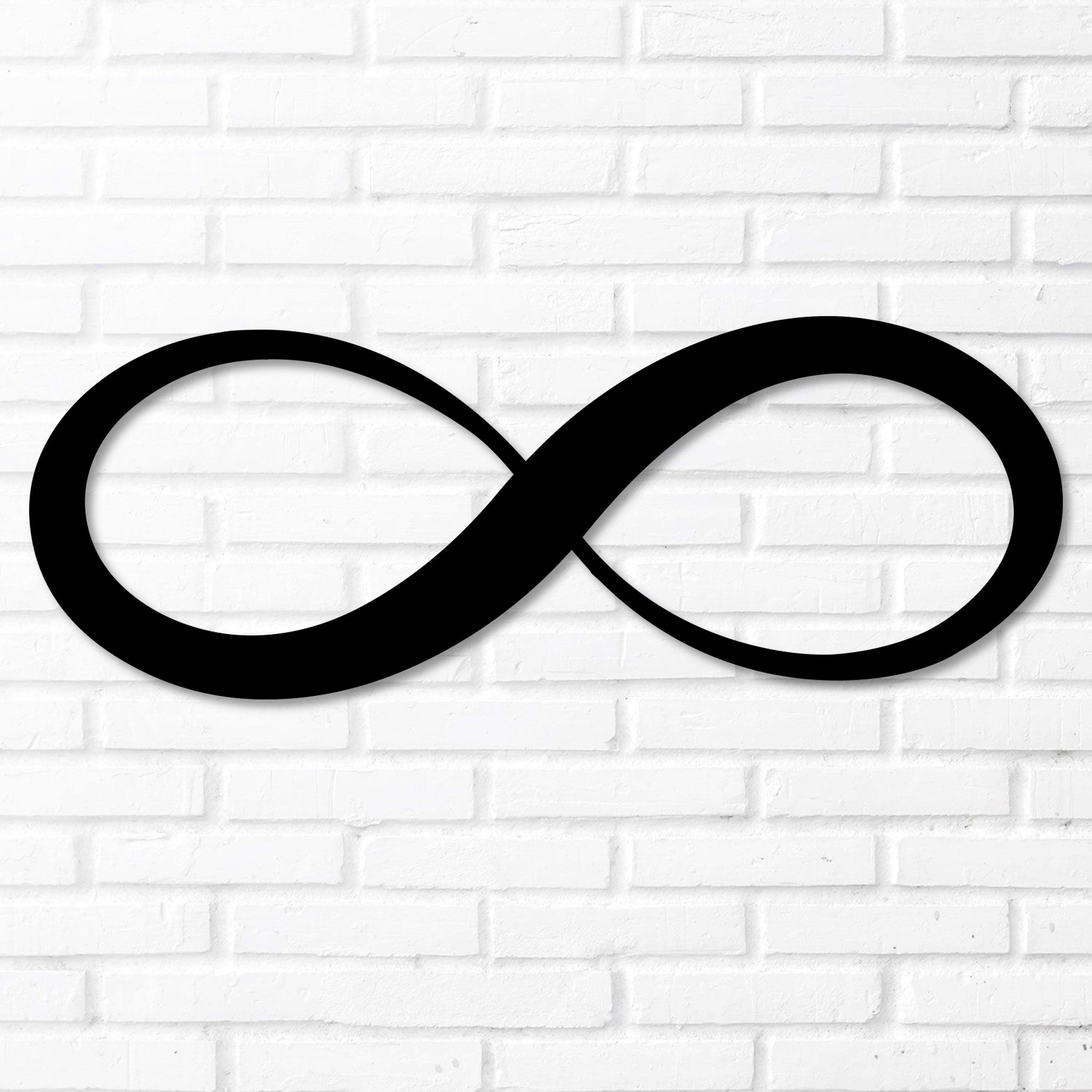 Infinity Symbol Metal Wall Art