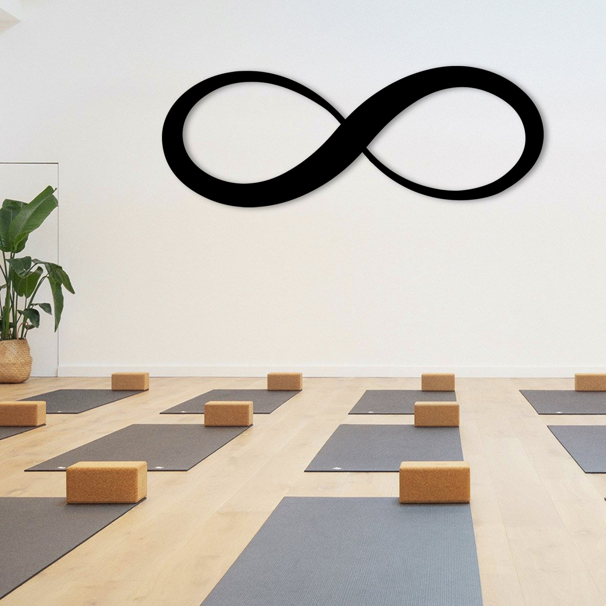 Infinity Symbol Metal Wall Art