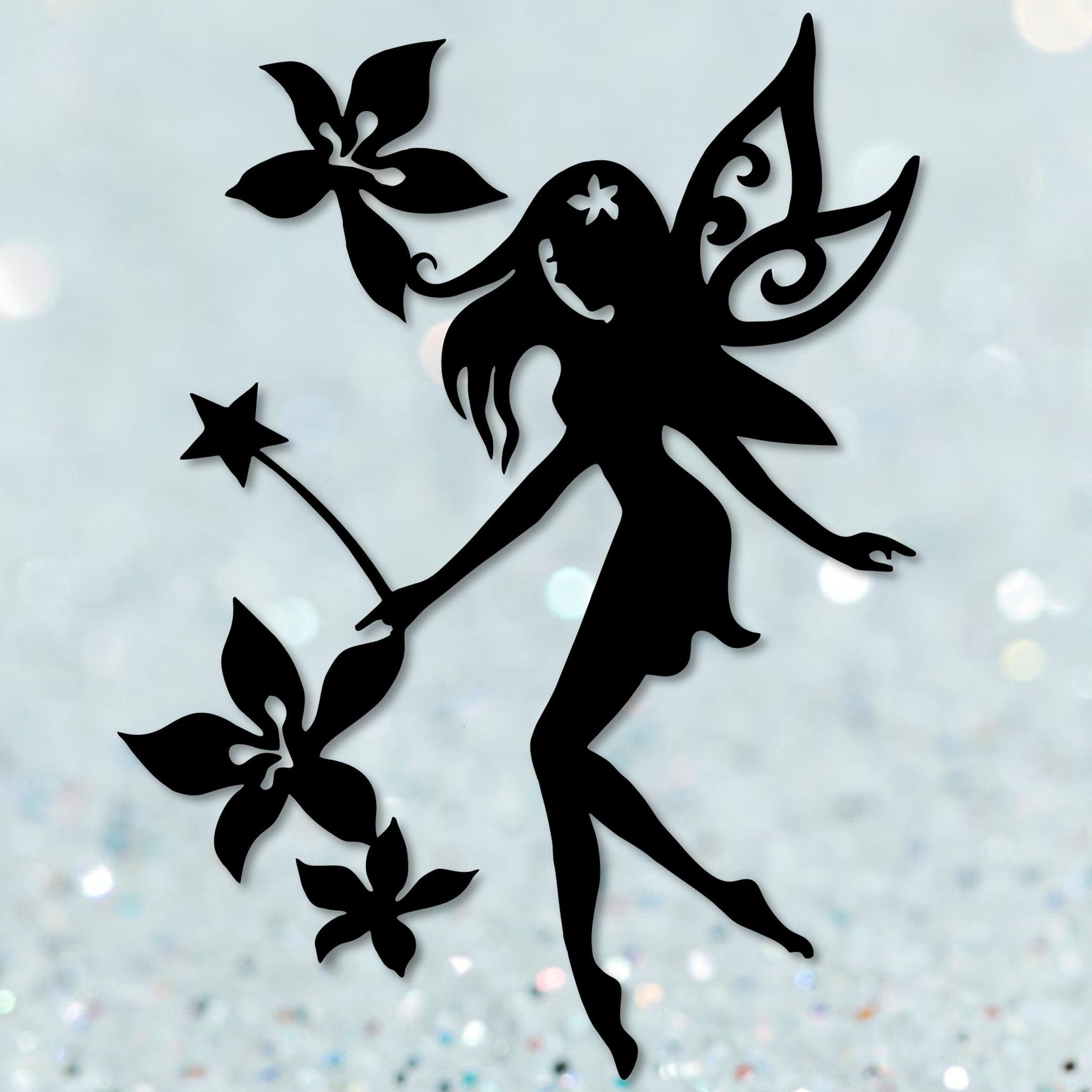 Fairy and Flowers Wall Art