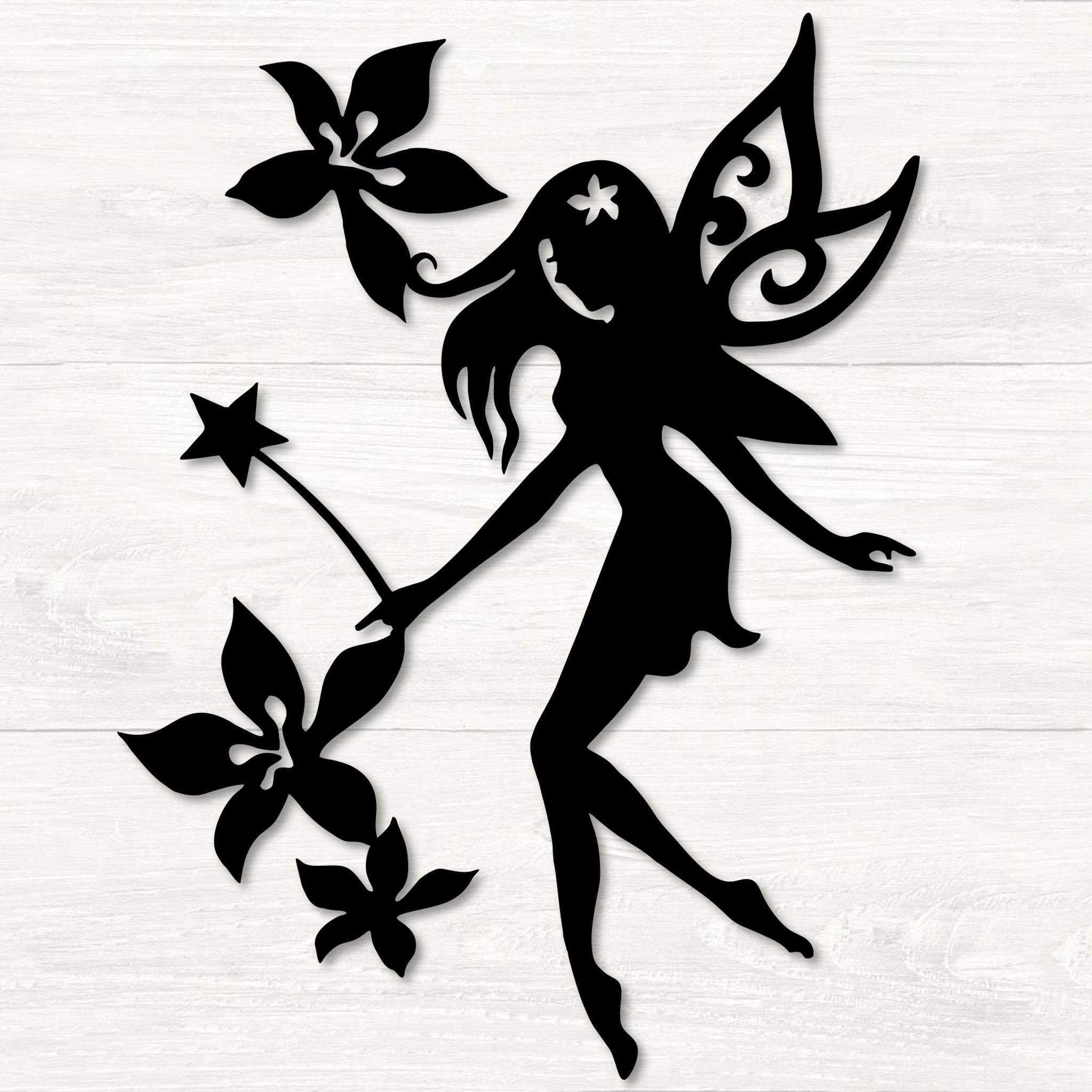 Fairy and Flowers Wall Art