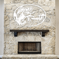 Metal Fishing Wall Art