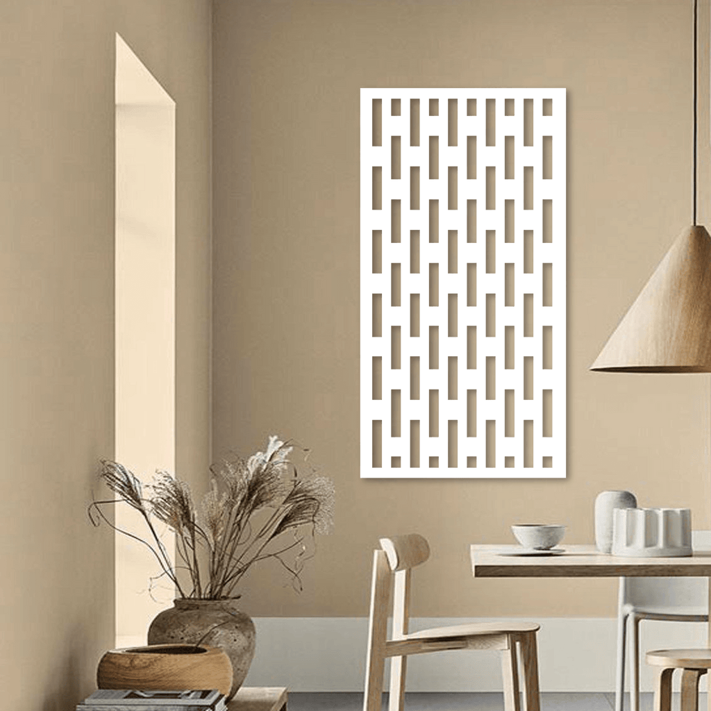 Geometric Metal Wall Panel