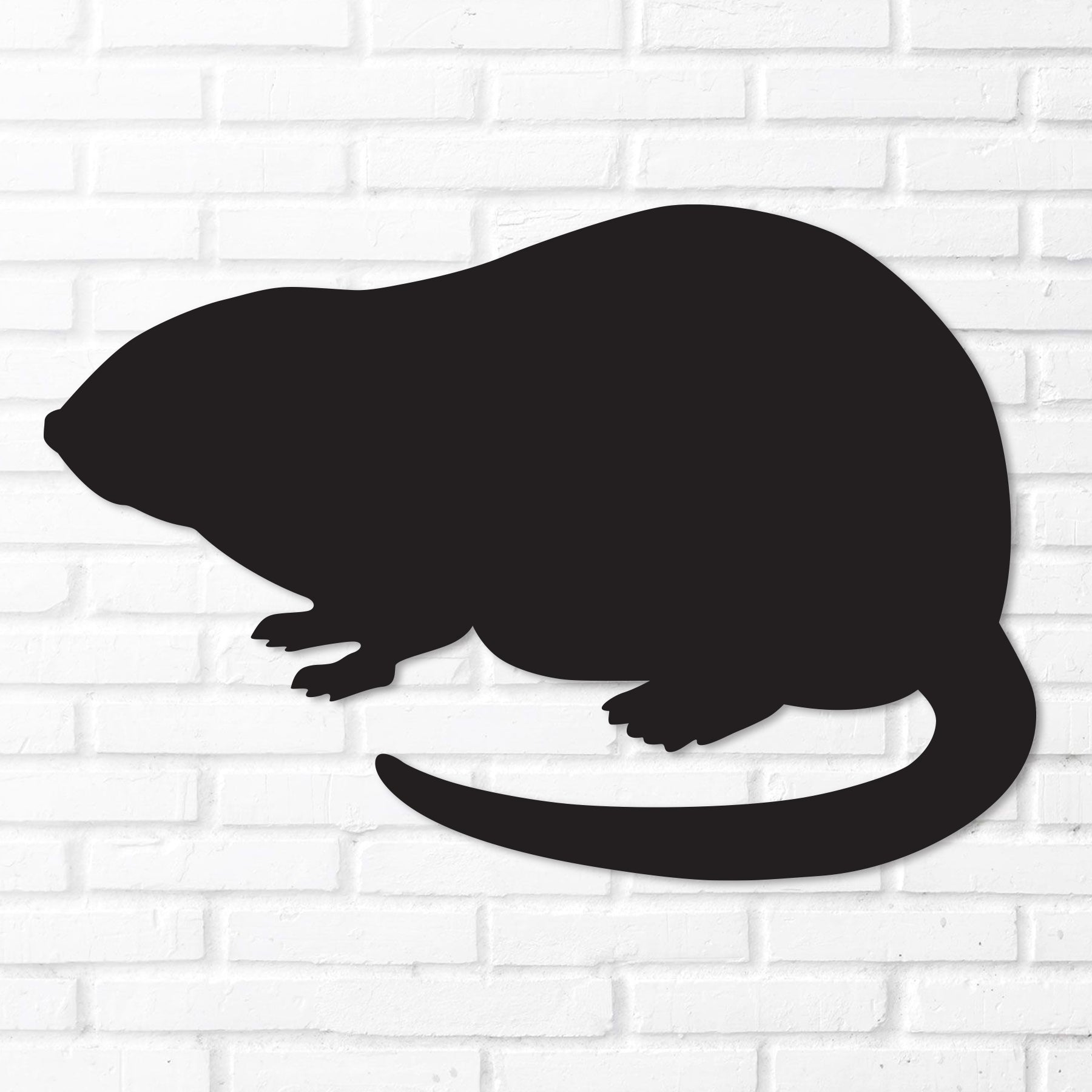 Muskrat Silhouette