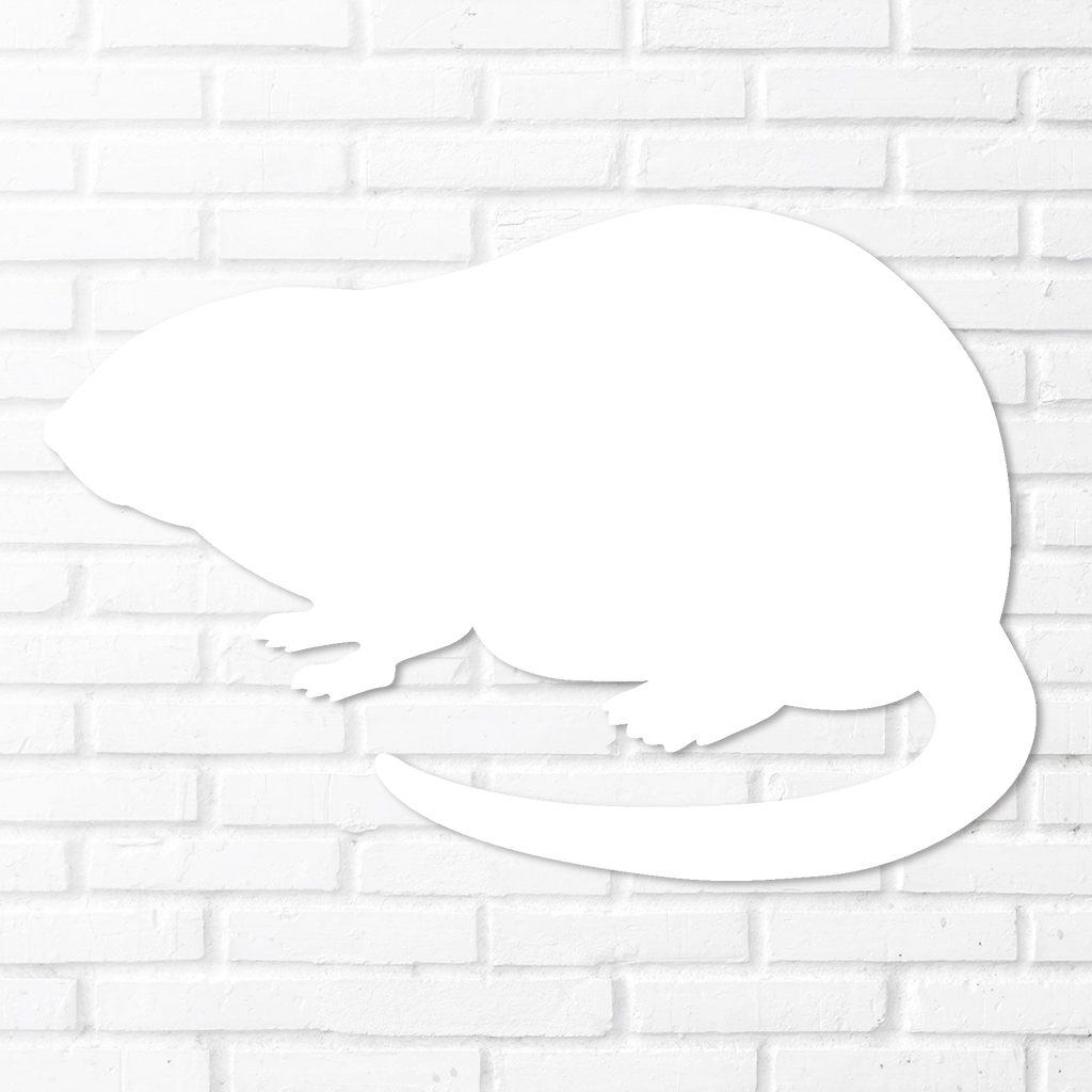 Muskrat Silhouette