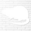 Muskrat Silhouette