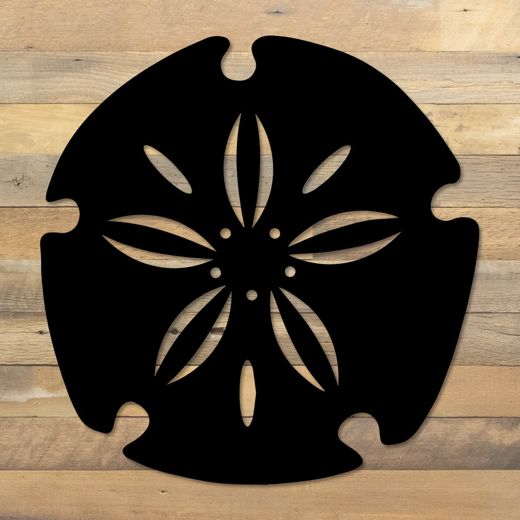 Sand Dollar Metal Wall Decor