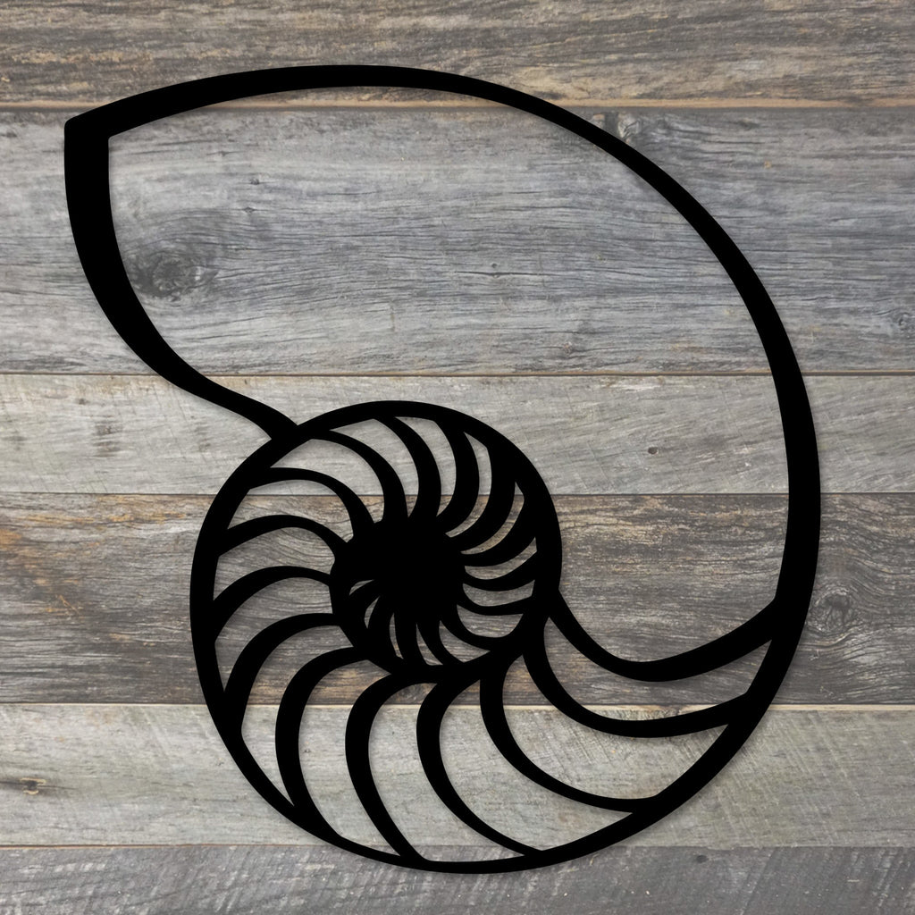 Sea Shell Metal Wall Art