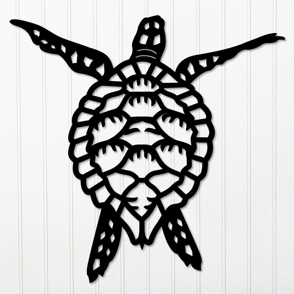 Sea Turtle Metal Wall Decor