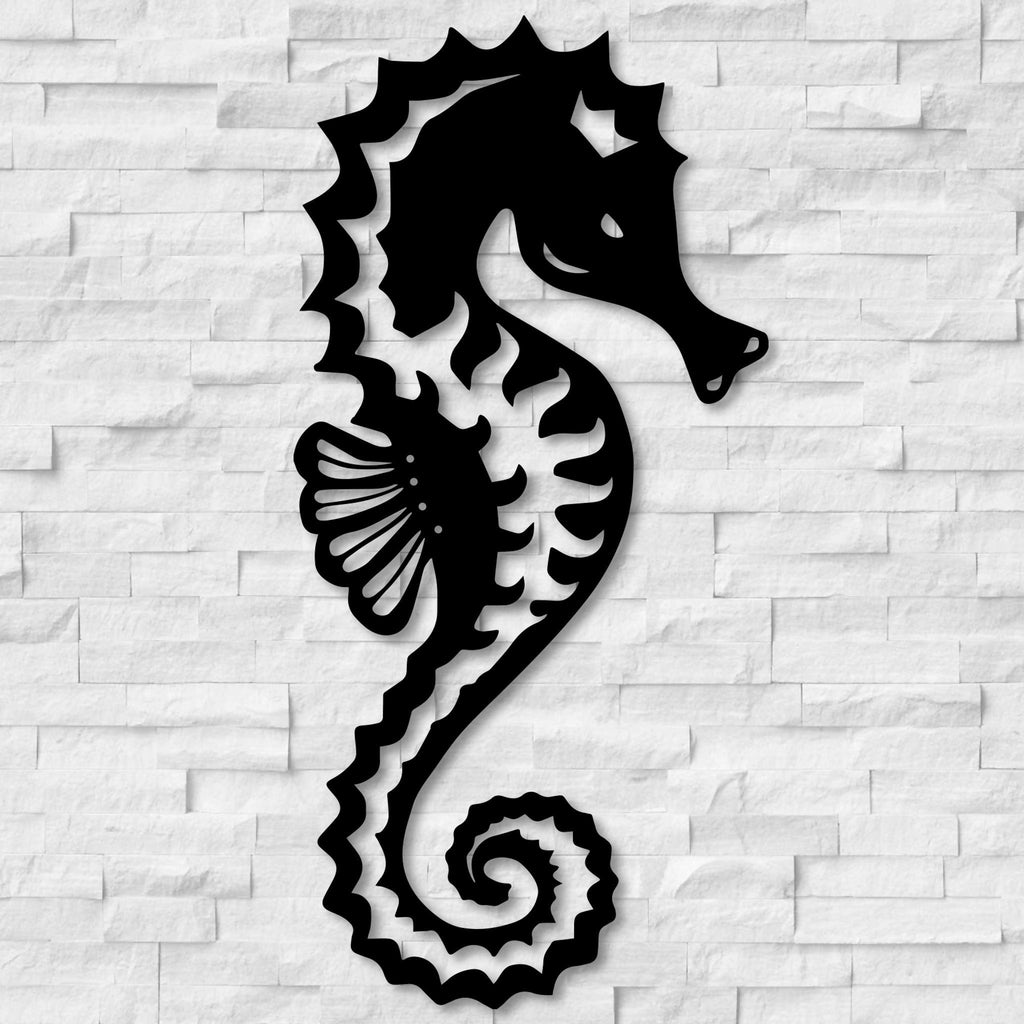 Seahorse Metal Wall Decor 2