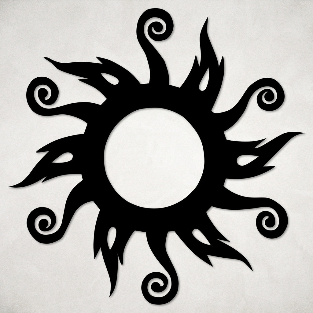Metal Sun Art