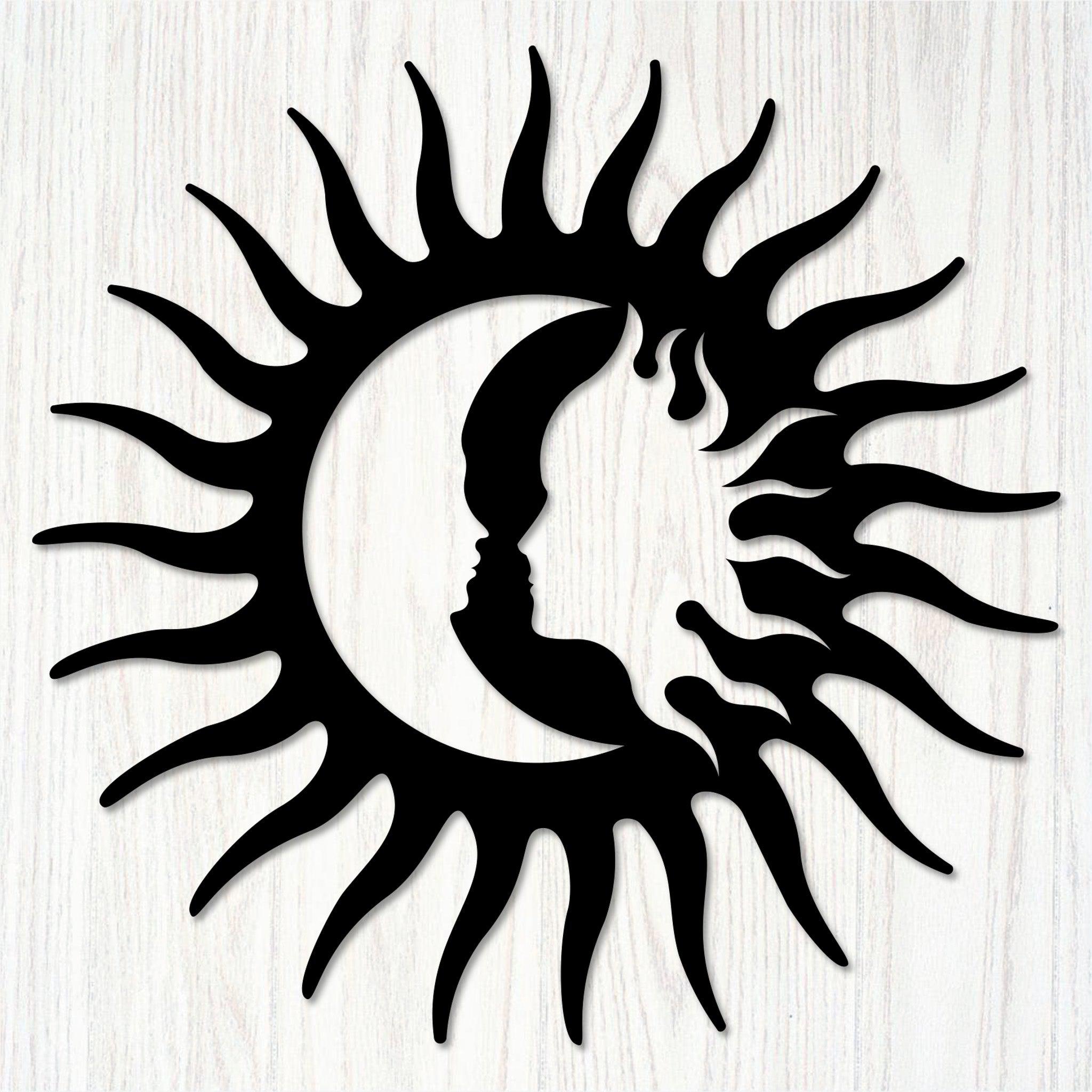 Sun & Moon Wall Decor