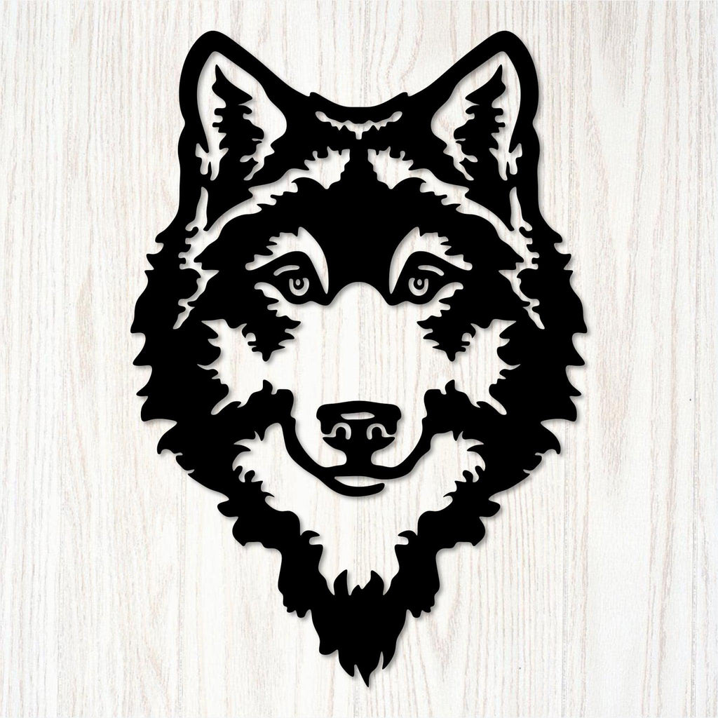 Wolf Metal Wall Decor